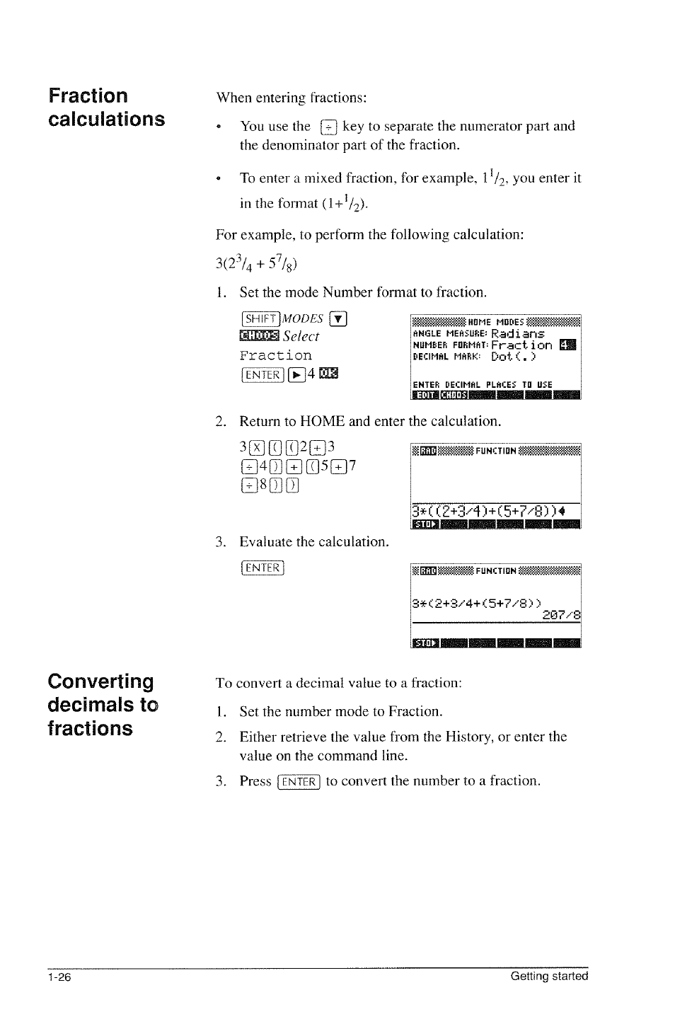 HP 39g Graphing Calculator User Manual | Page 38 / 292