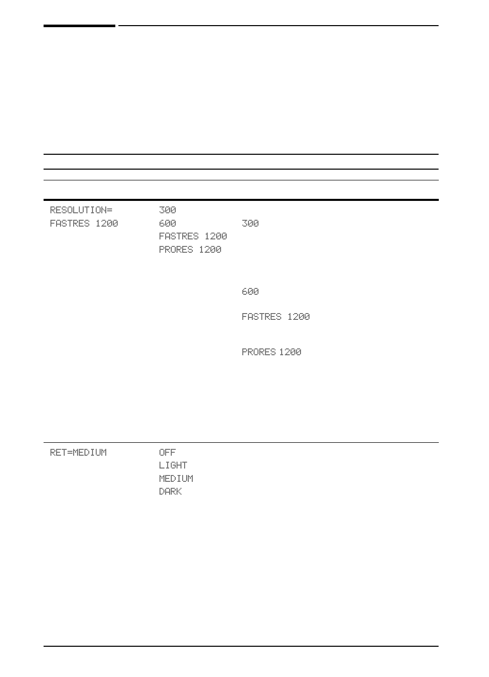 Print quality menu | HP LaserJet 5100 Printer series User Manual | Page 112 / 150