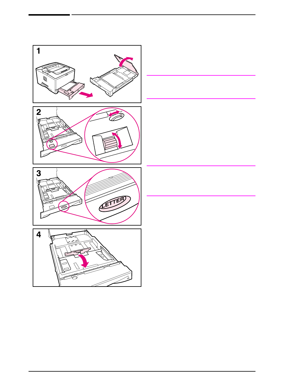 Loading tray 2 | HP LaserJet 5100 Printer series User Manual | Page 33 / 150