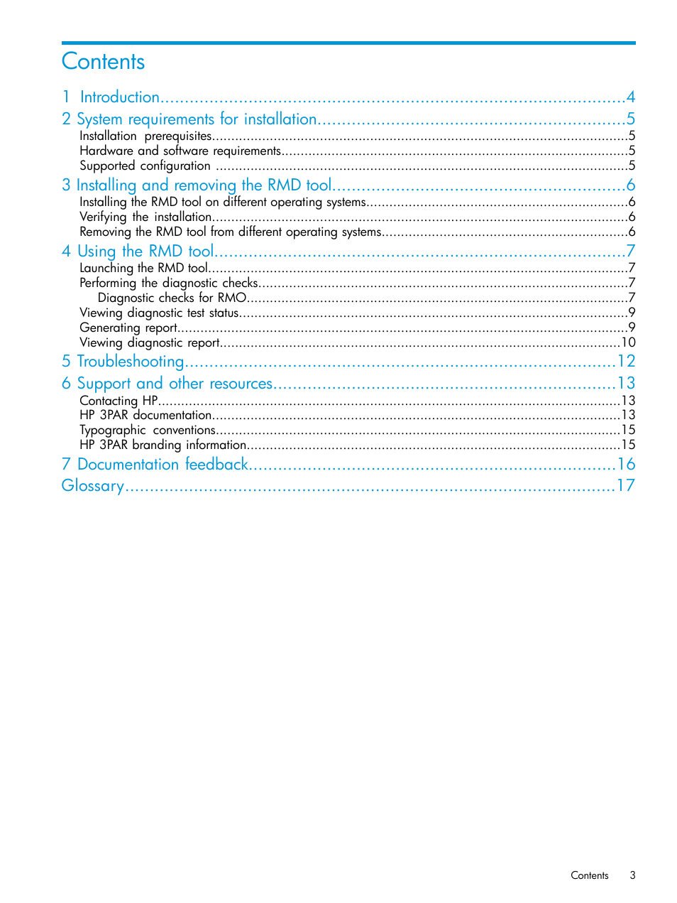 HP 3PAR Recovery Manager Software for Oracle Licenses User Manual | Page 3 / 17