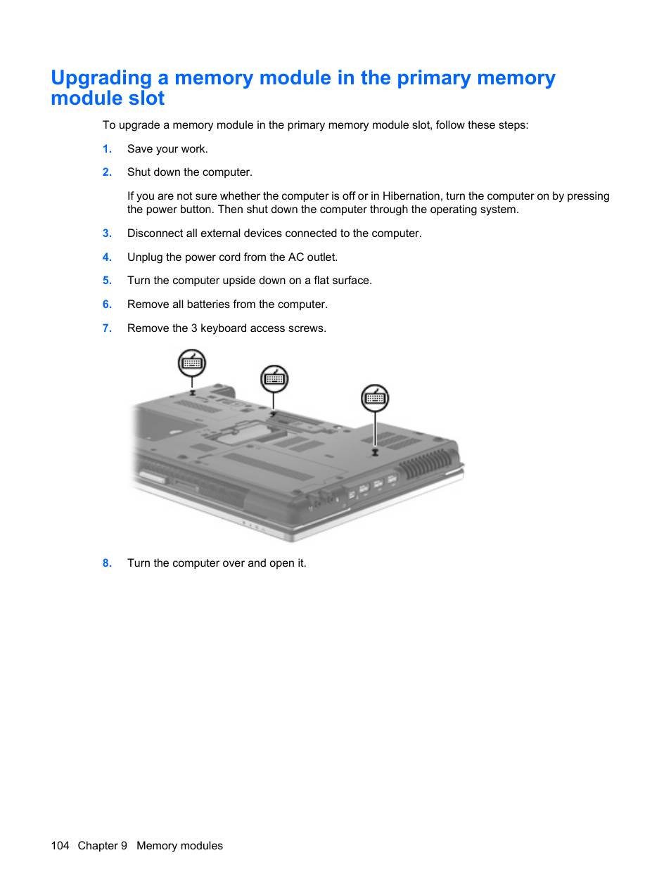 HP EliteBook 8440p User Manual | Page 116 / 169