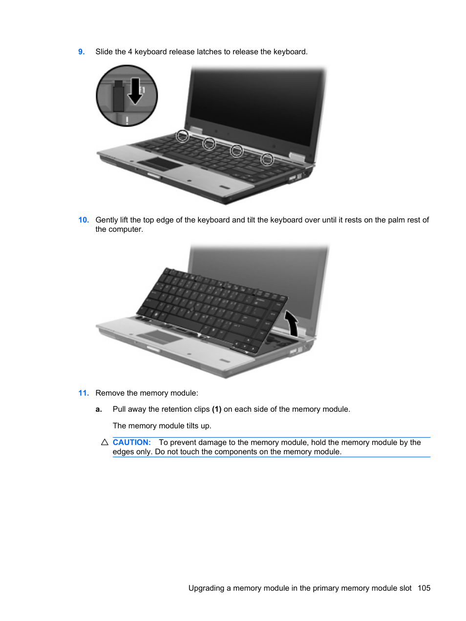 HP EliteBook 8440p User Manual | Page 117 / 169