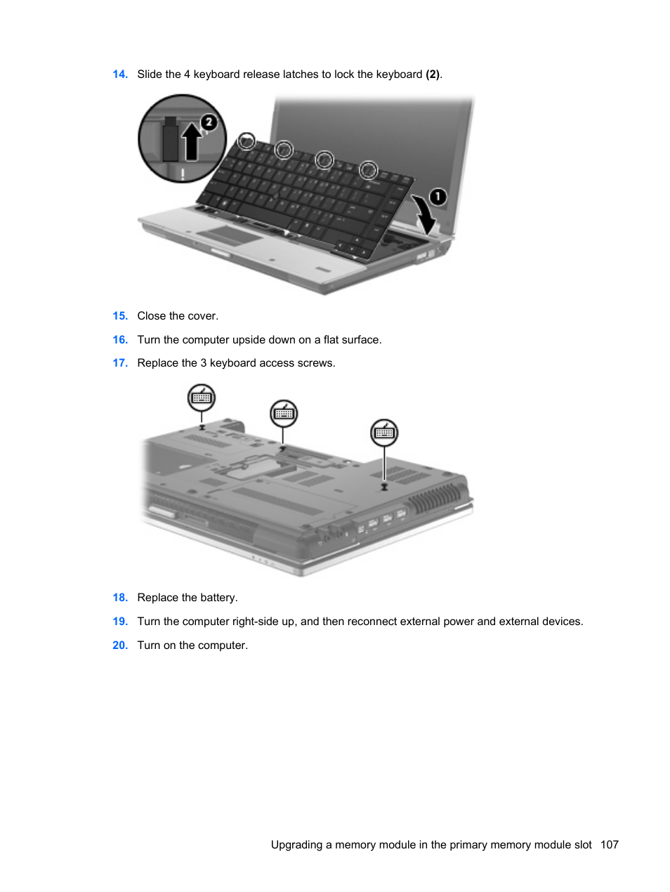 HP EliteBook 8440p User Manual | Page 119 / 169