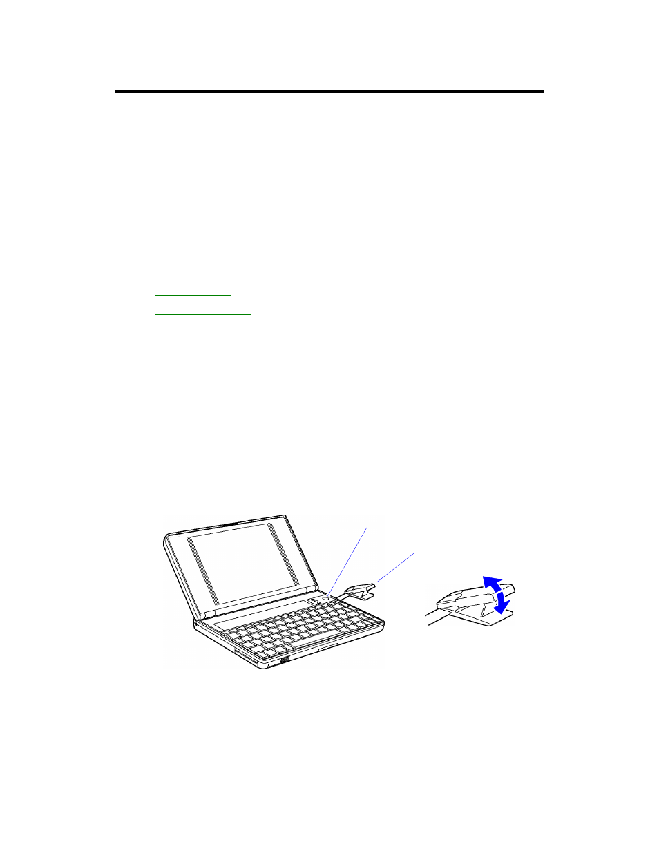 Using the mouse | HP OmniBook 800 Notebook PC User Manual | Page 9 / 69
