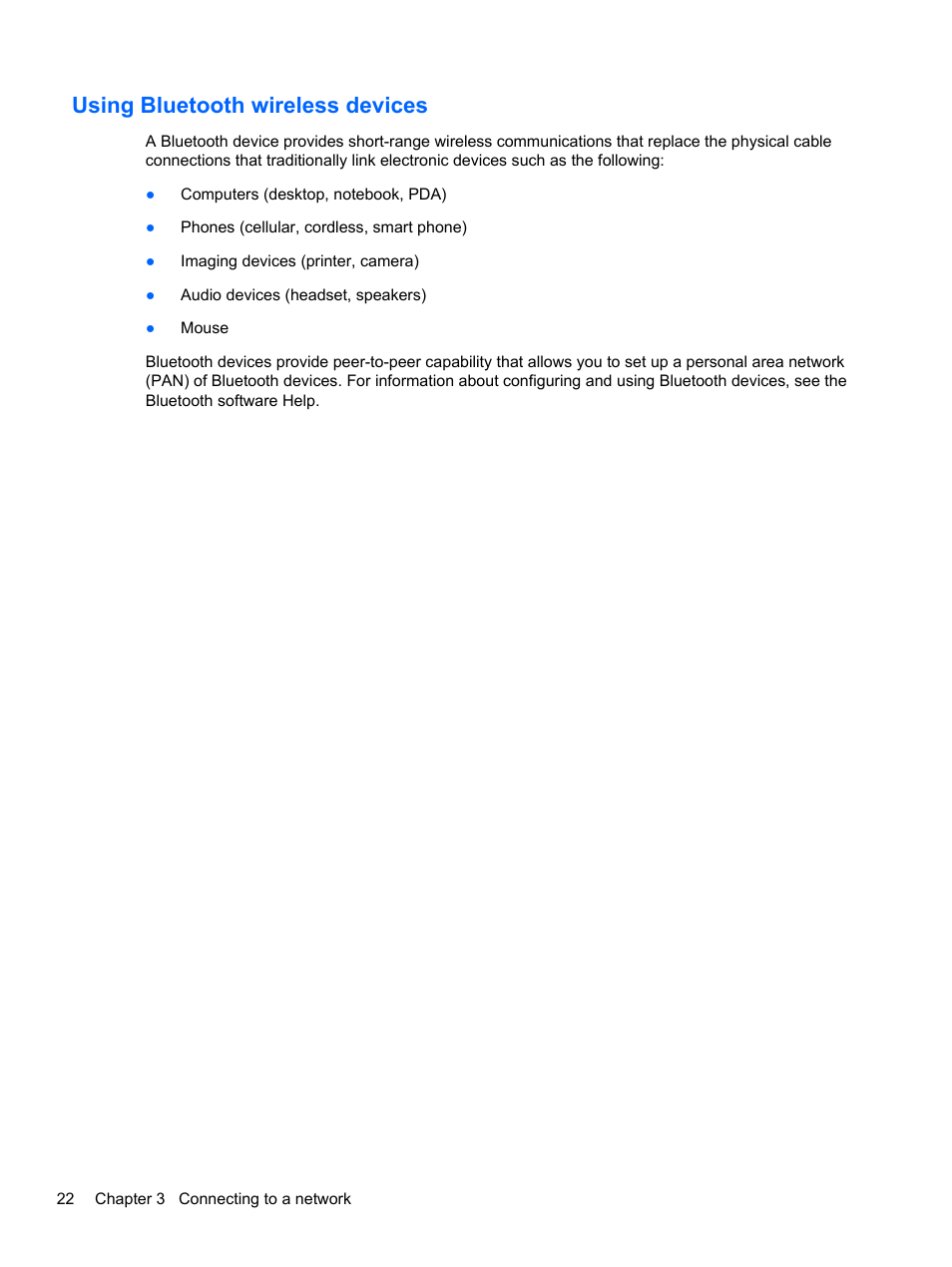 Using bluetooth wireless devices | HP ENVY dv7-7323cl Notebook PC User Manual | Page 32 / 104