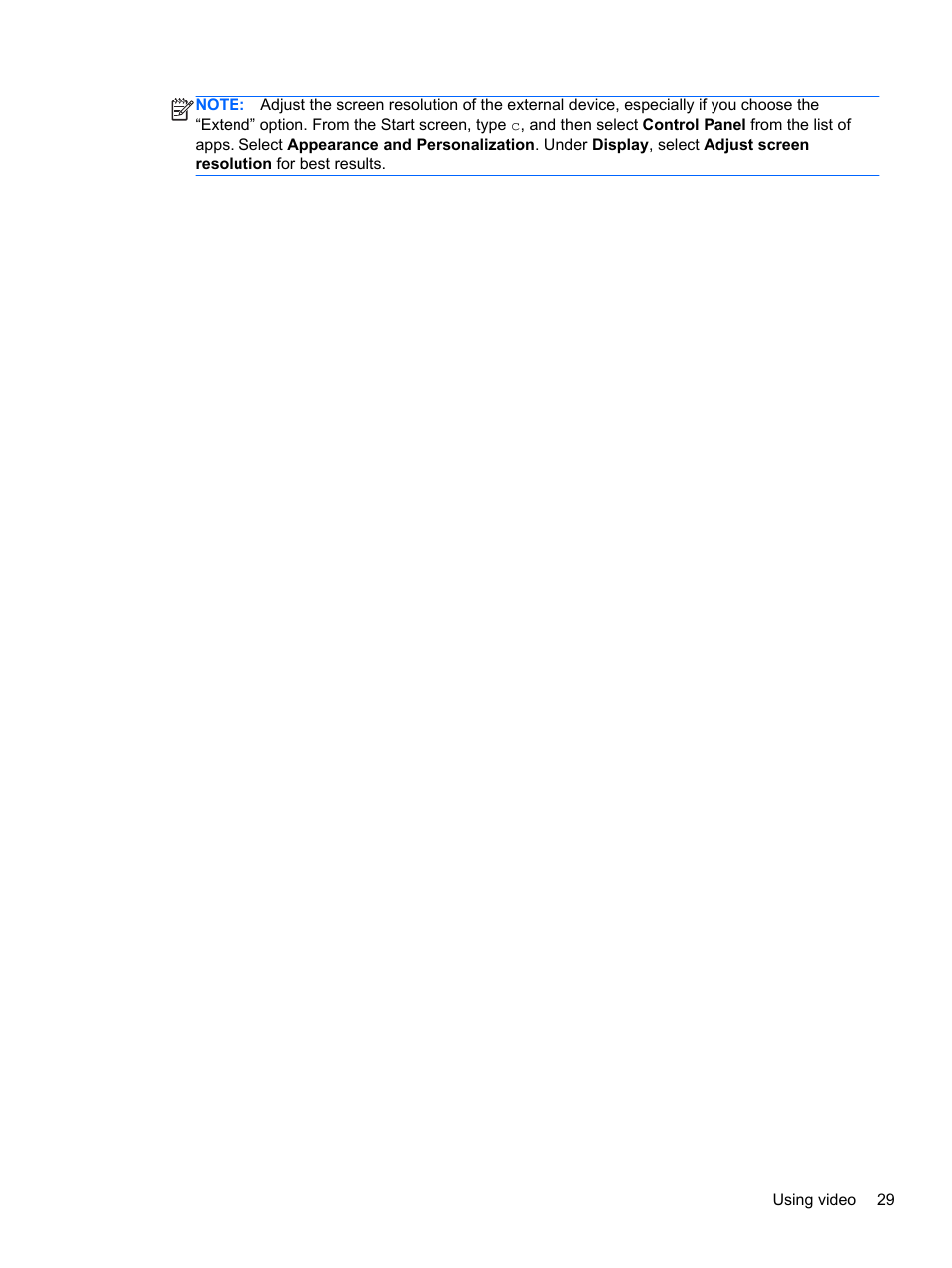 HP ENVY dv7-7323cl Notebook PC User Manual | Page 39 / 104