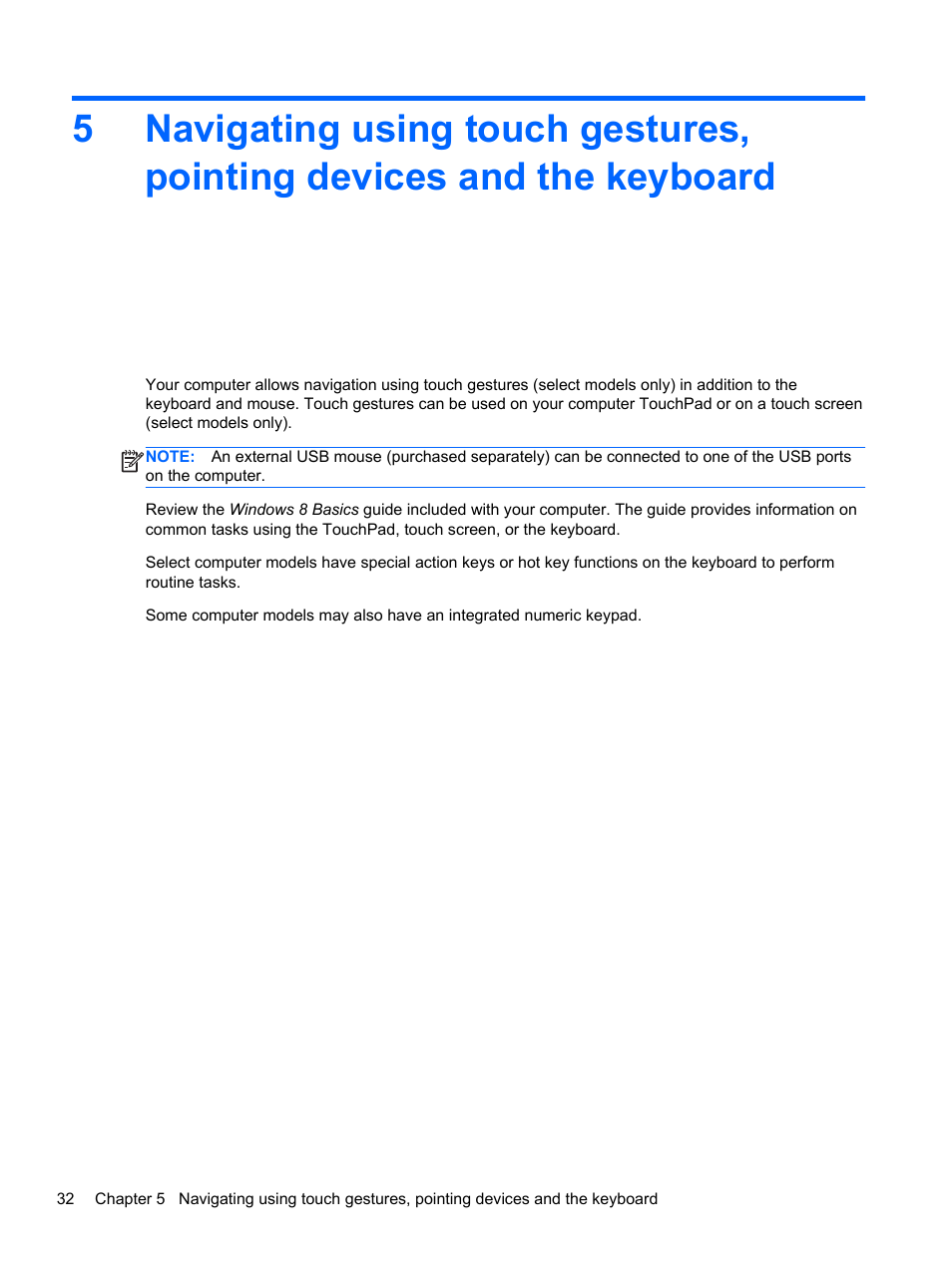 HP ENVY dv7-7323cl Notebook PC User Manual | Page 42 / 104