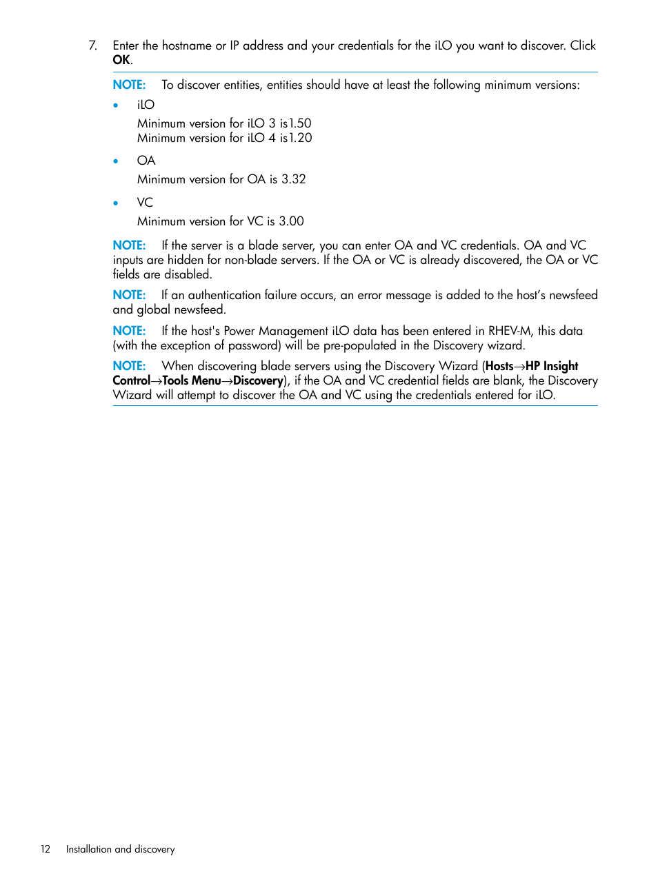 HP OneView for Red Hat Enterprise Virtualization User Manual | Page 12 / 40