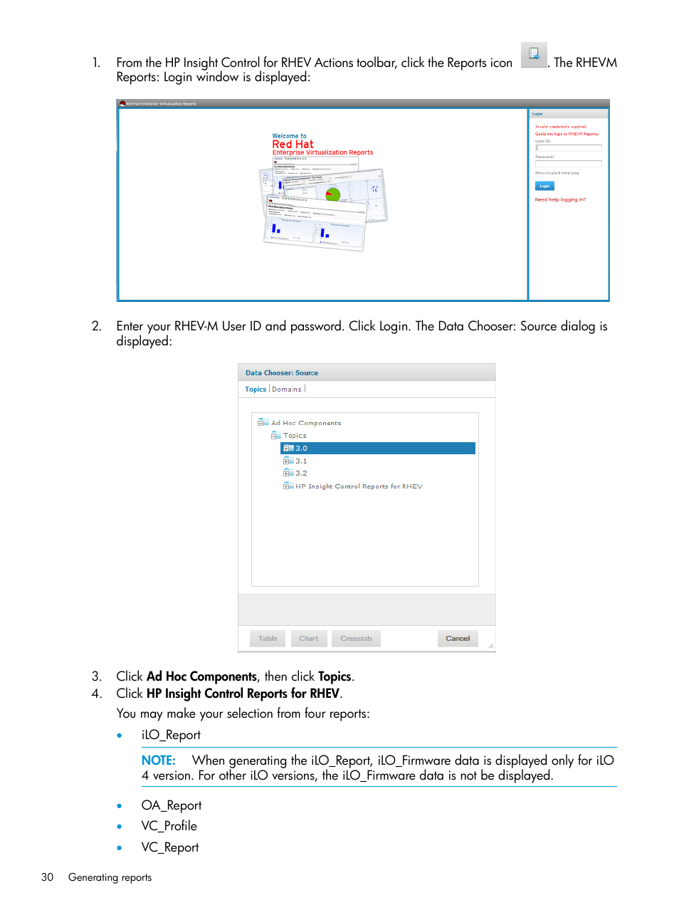 HP OneView for Red Hat Enterprise Virtualization User Manual | Page 30 / 40