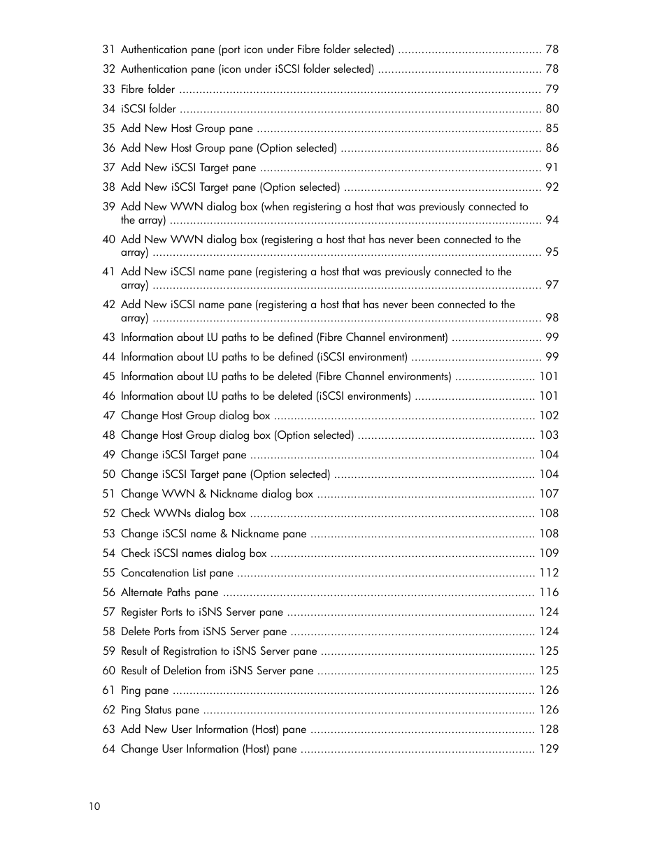 HP StorageWorks XP Remote Web Console Software User Manual | Page 10 / 250