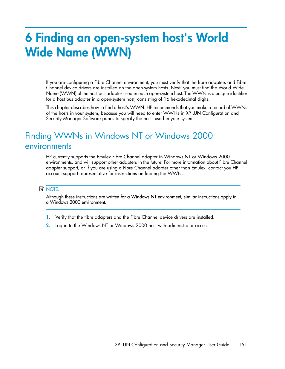 HP StorageWorks XP Remote Web Console Software User Manual | Page 151 / 250