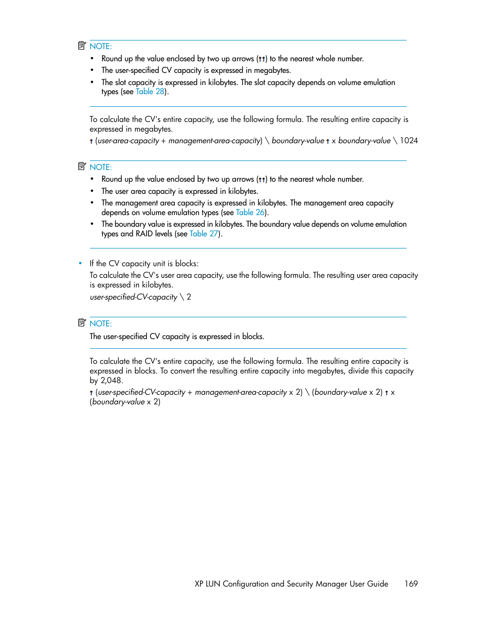 HP StorageWorks XP Remote Web Console Software User Manual | Page 169 / 250