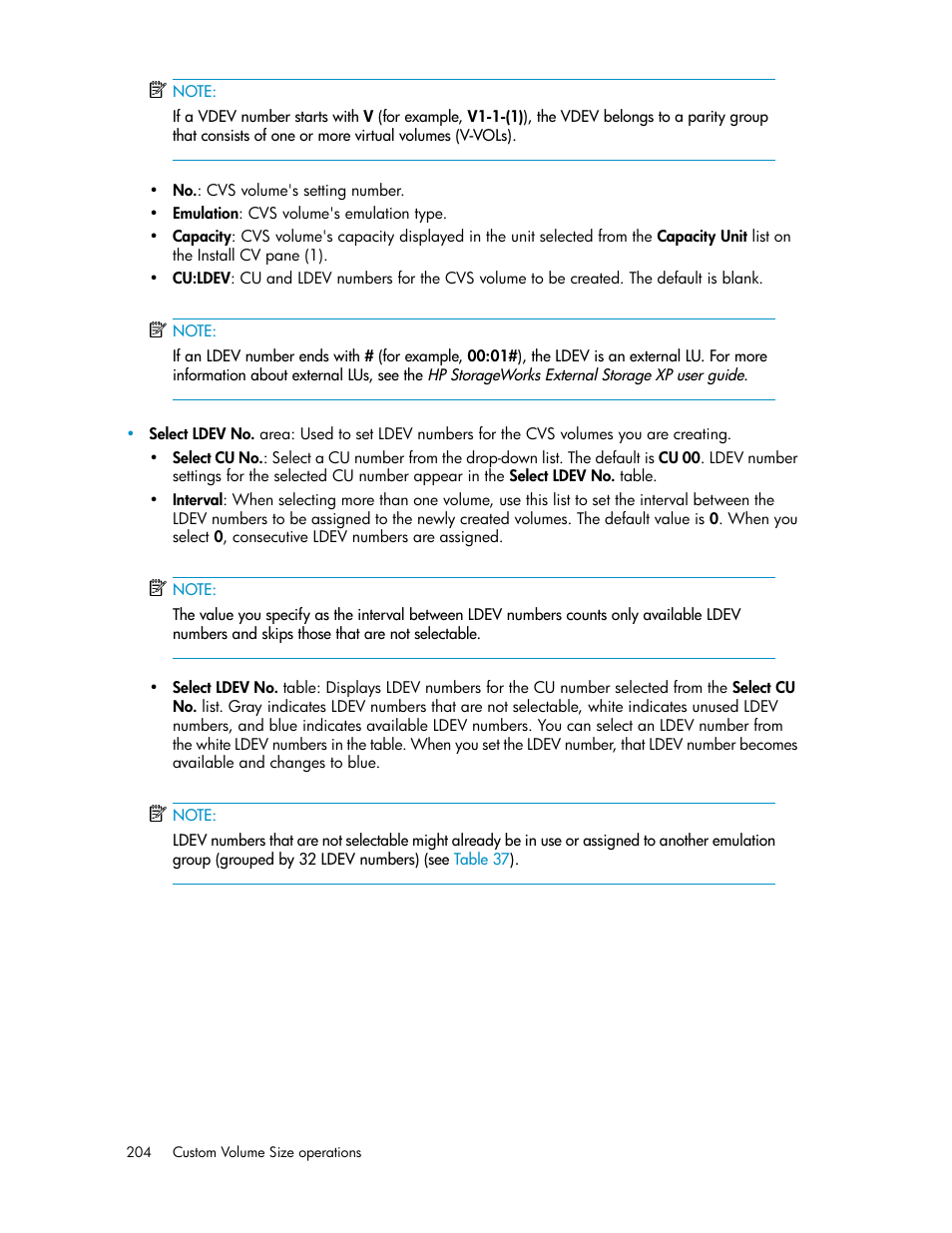 HP StorageWorks XP Remote Web Console Software User Manual | Page 204 / 250