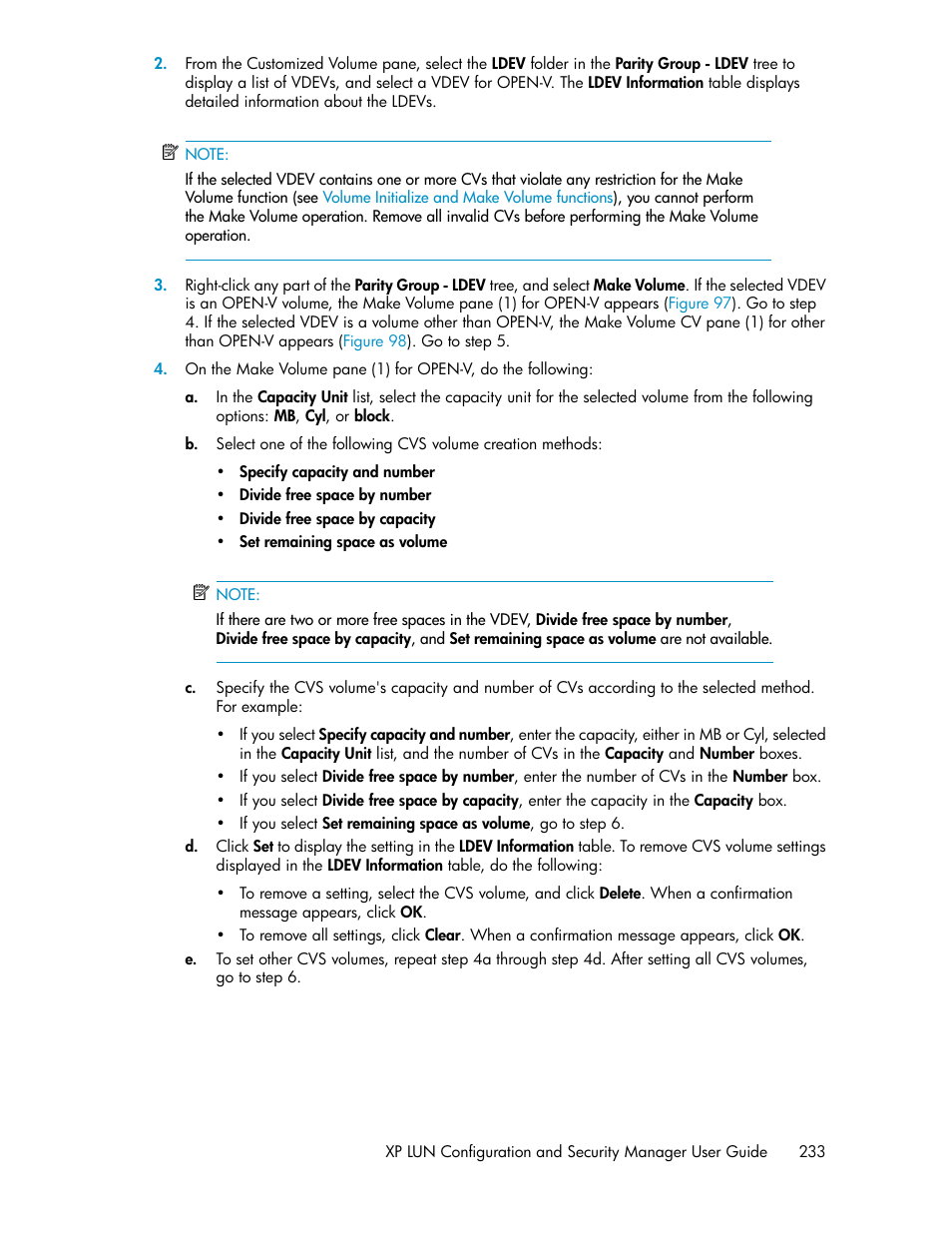 HP StorageWorks XP Remote Web Console Software User Manual | Page 233 / 250
