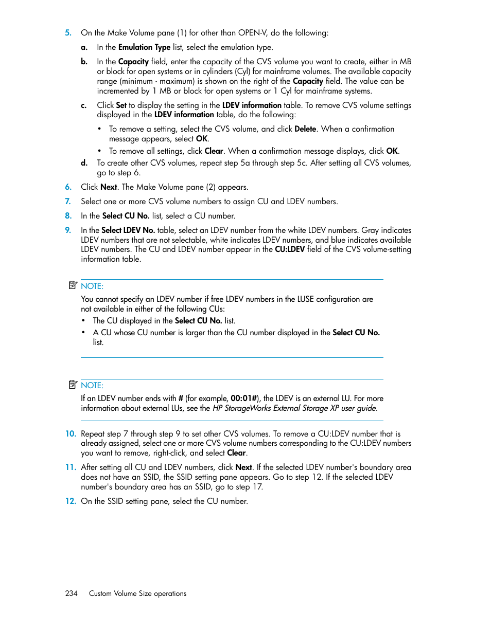 HP StorageWorks XP Remote Web Console Software User Manual | Page 234 / 250