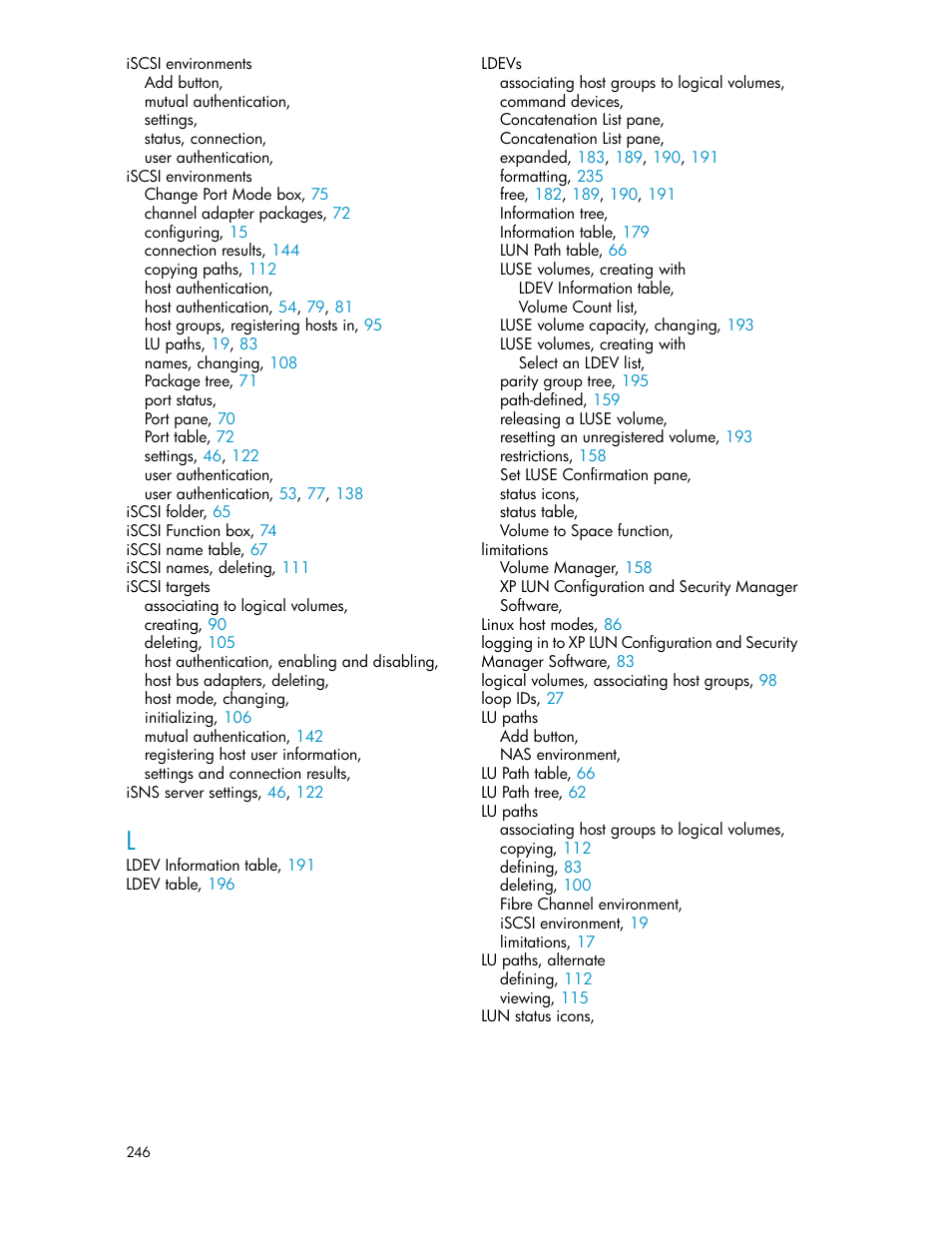 HP StorageWorks XP Remote Web Console Software User Manual | Page 246 / 250