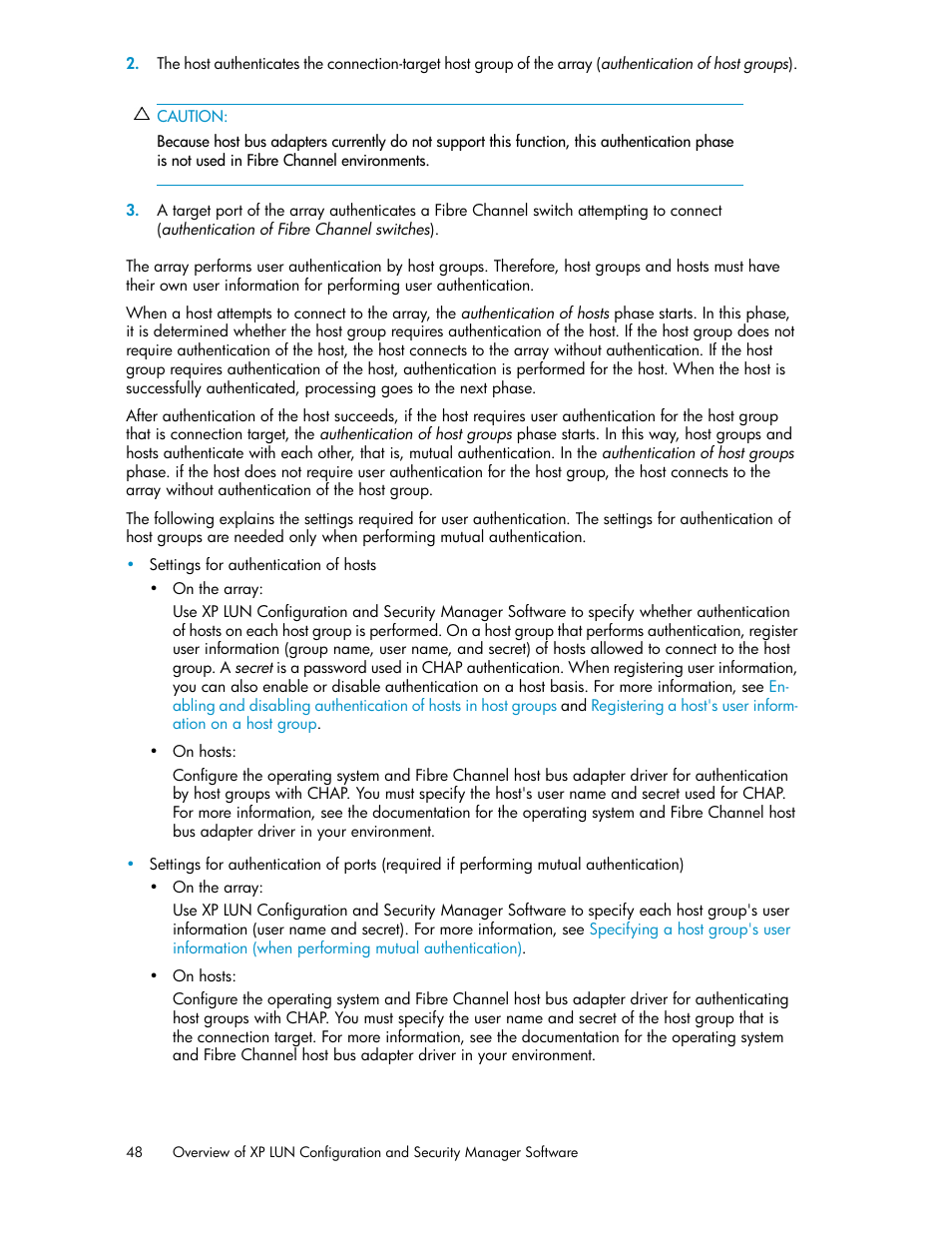 HP StorageWorks XP Remote Web Console Software User Manual | Page 48 / 250