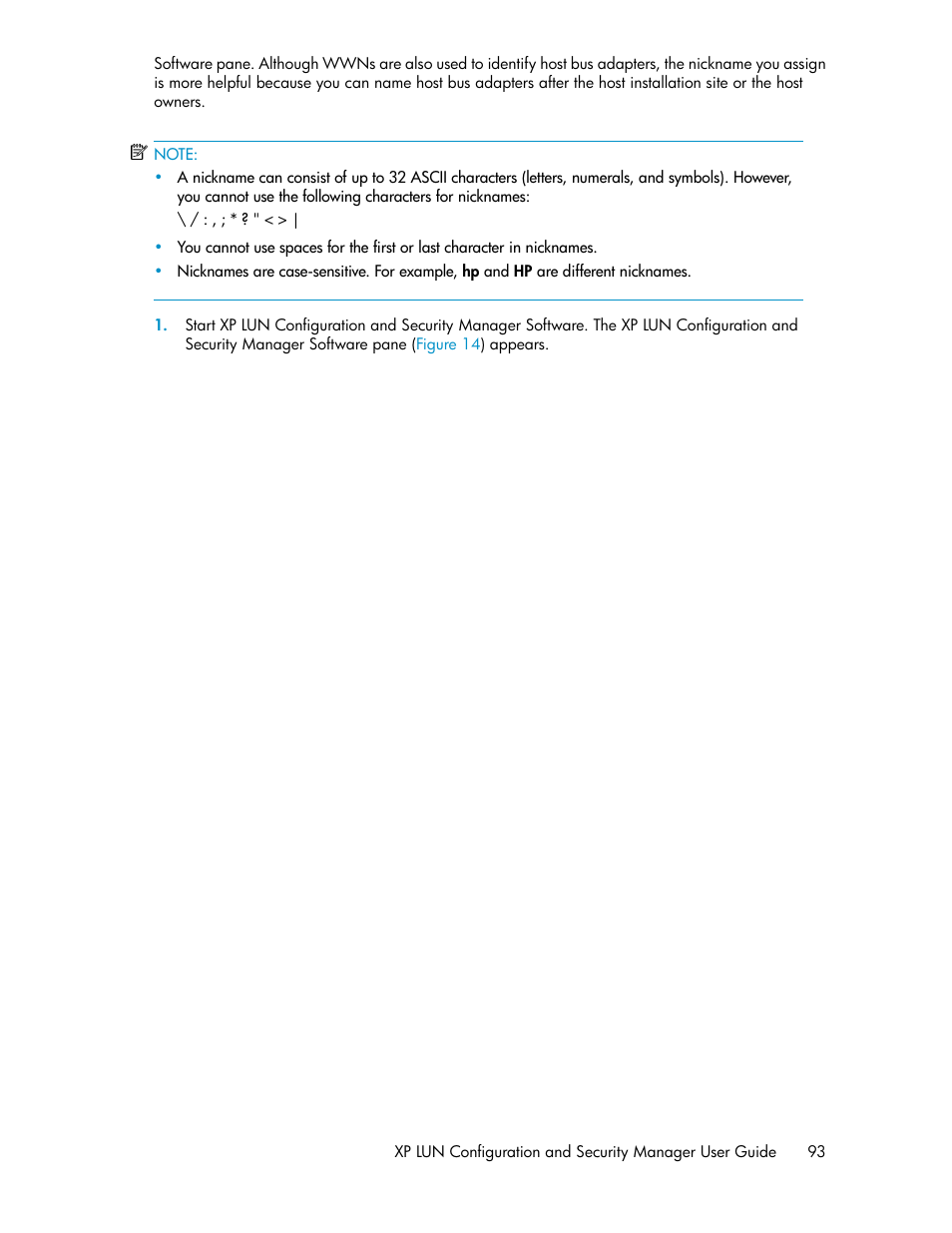 HP StorageWorks XP Remote Web Console Software User Manual | Page 93 / 250