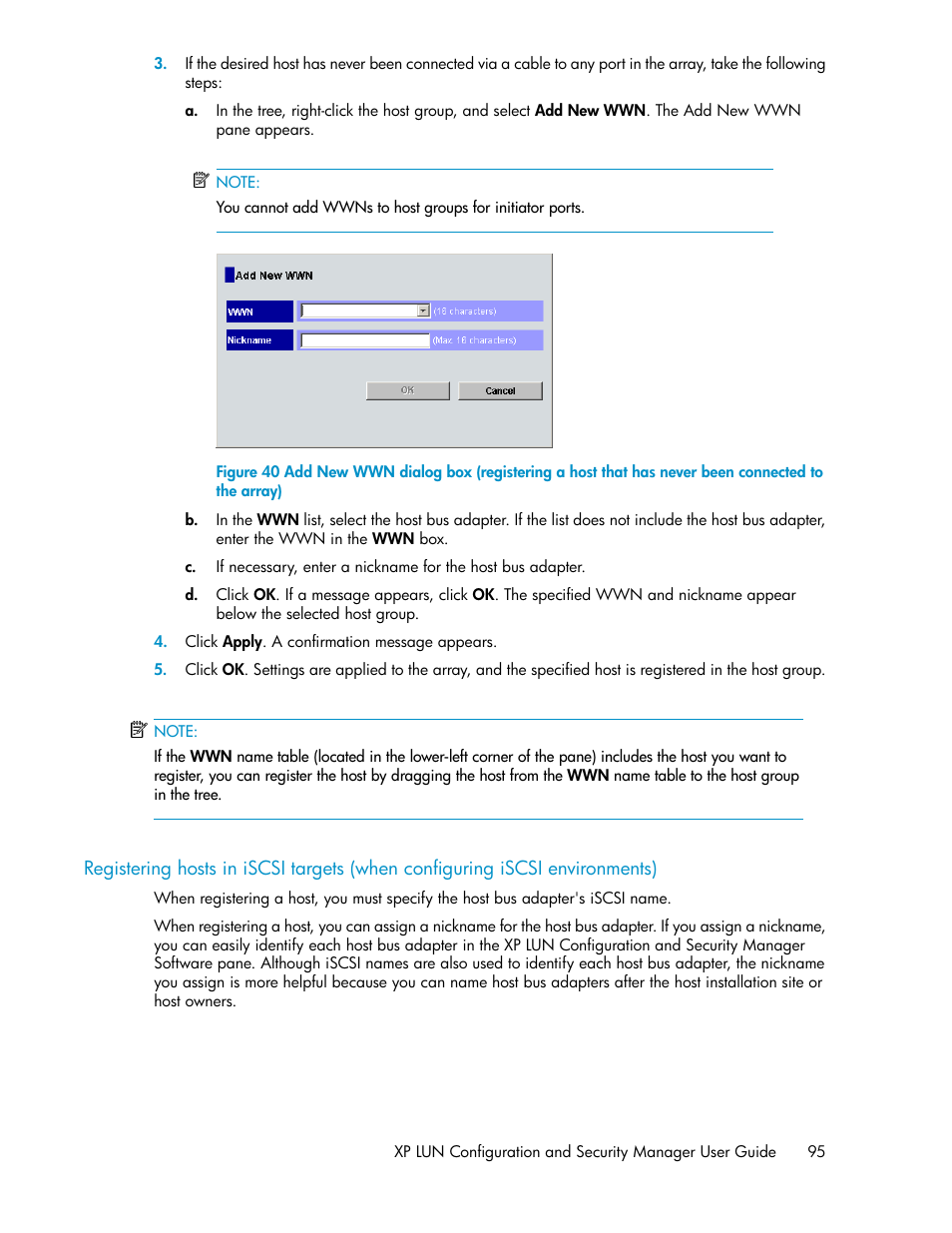 HP StorageWorks XP Remote Web Console Software User Manual | Page 95 / 250