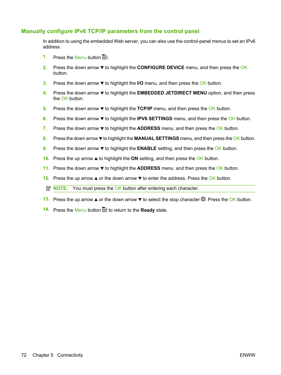 HP Color LaserJet CP3520 Printer Series User Manual | Page 84 / 264