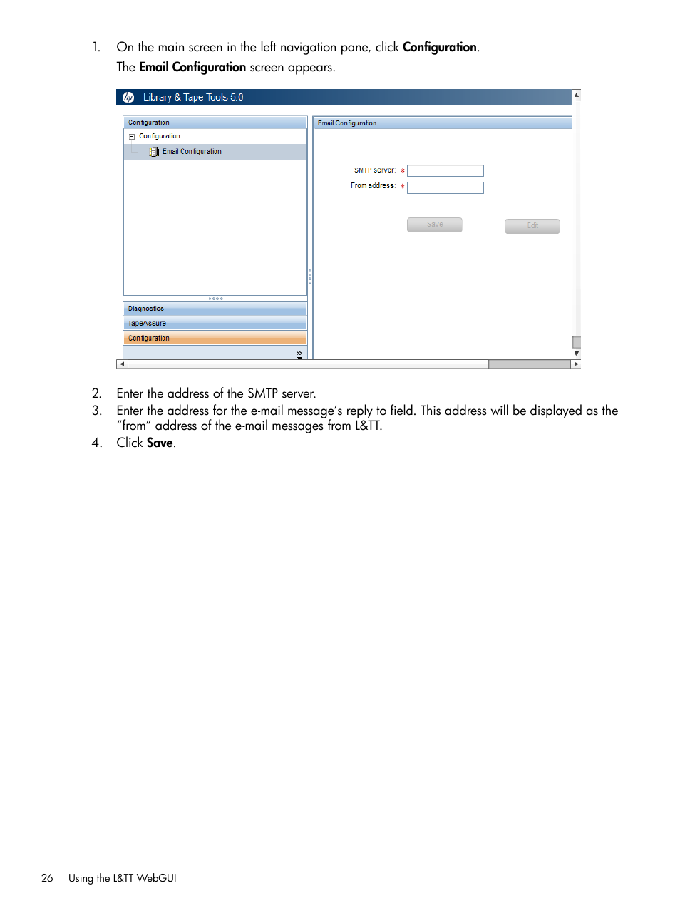 HP StoreEver TapeAssure Software User Manual | Page 26 / 115