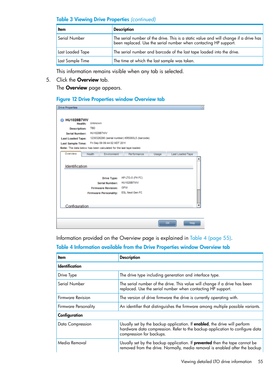 HP StoreEver TapeAssure Software User Manual | Page 55 / 115