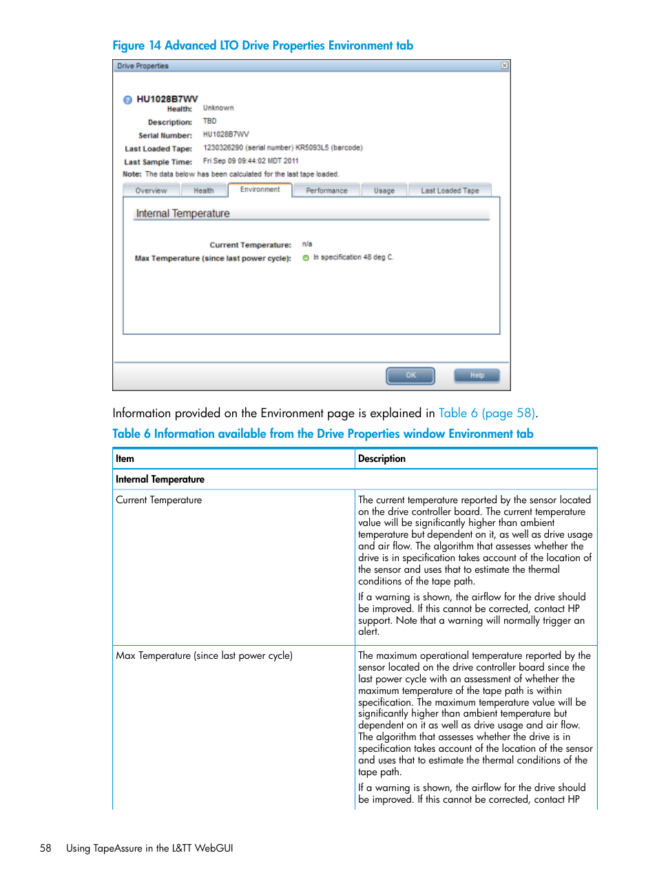 HP StoreEver TapeAssure Software User Manual | Page 58 / 115