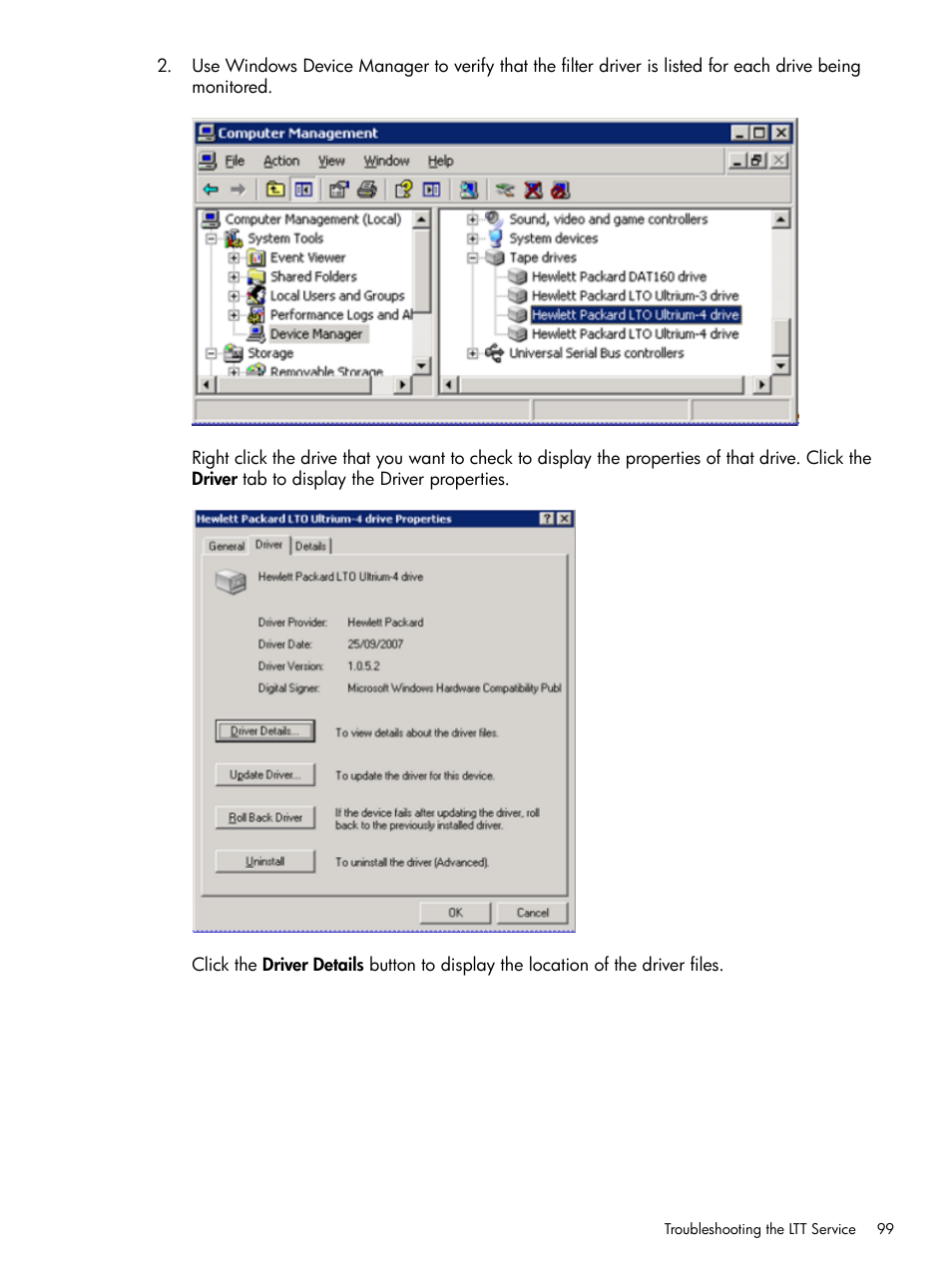 HP StoreEver TapeAssure Software User Manual | Page 99 / 115
