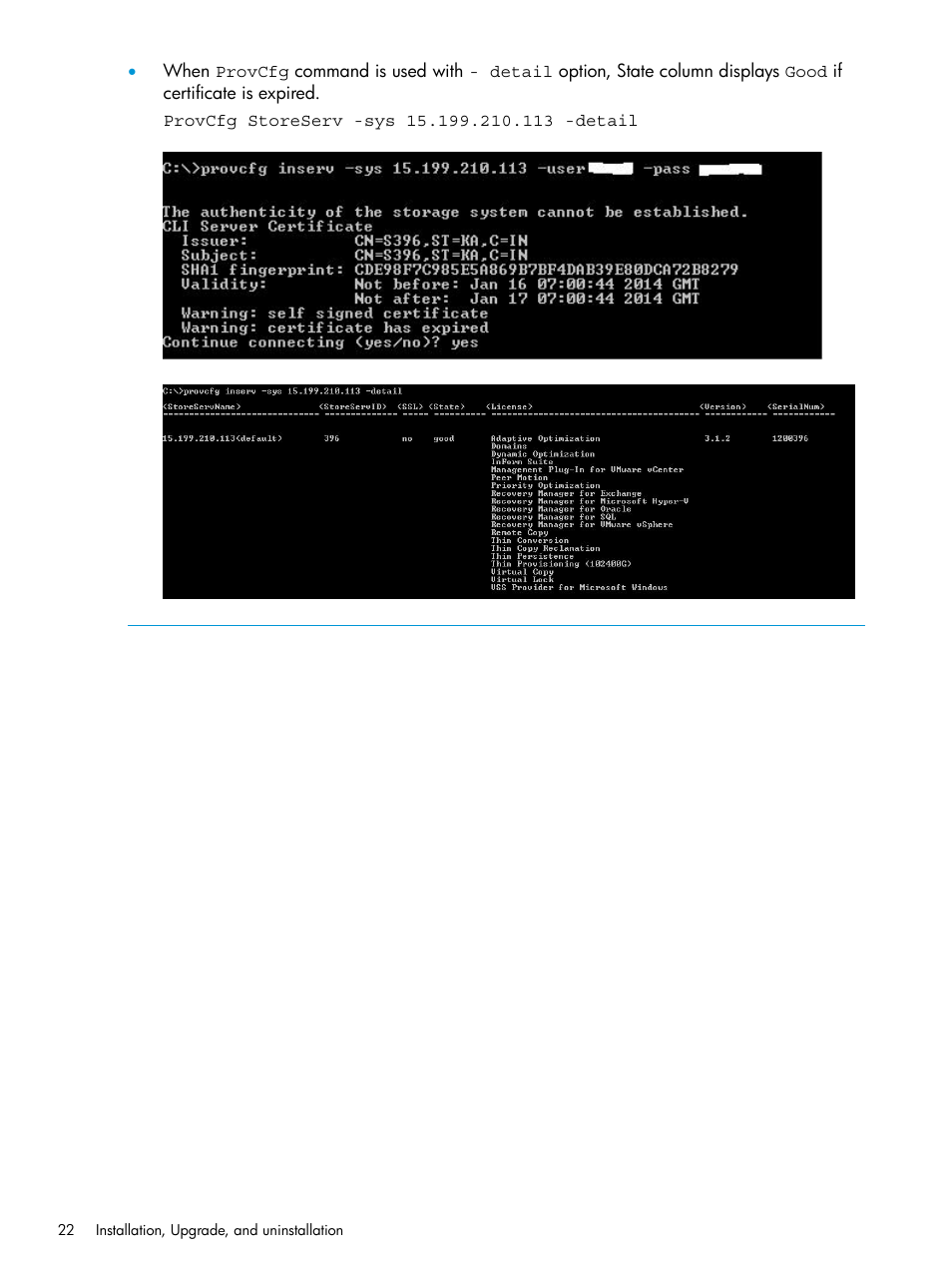 HP 3PAR VSS Provider Software User Manual | Page 22 / 33