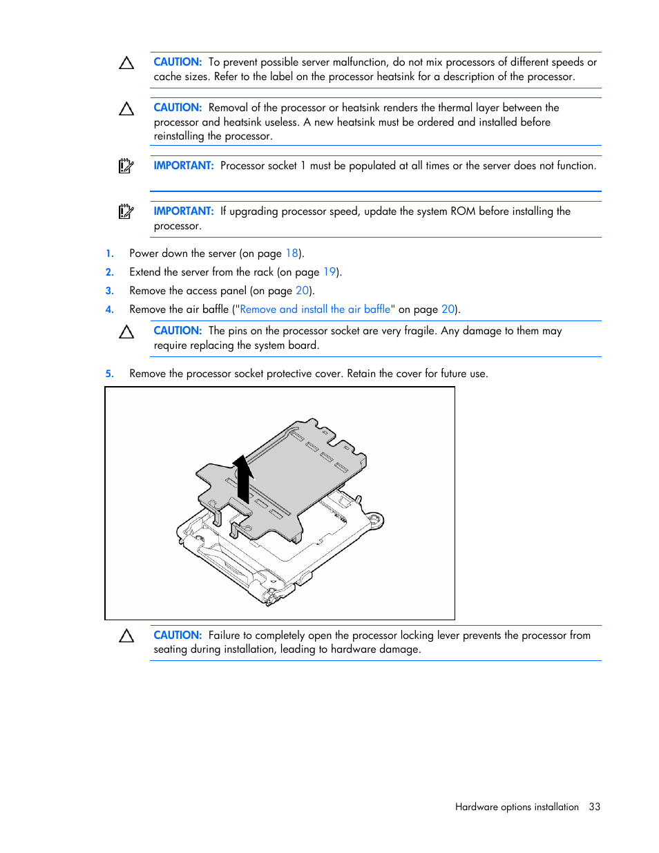 HP ProLiant DL365 G5 Server User Manual | Page 33 / 118