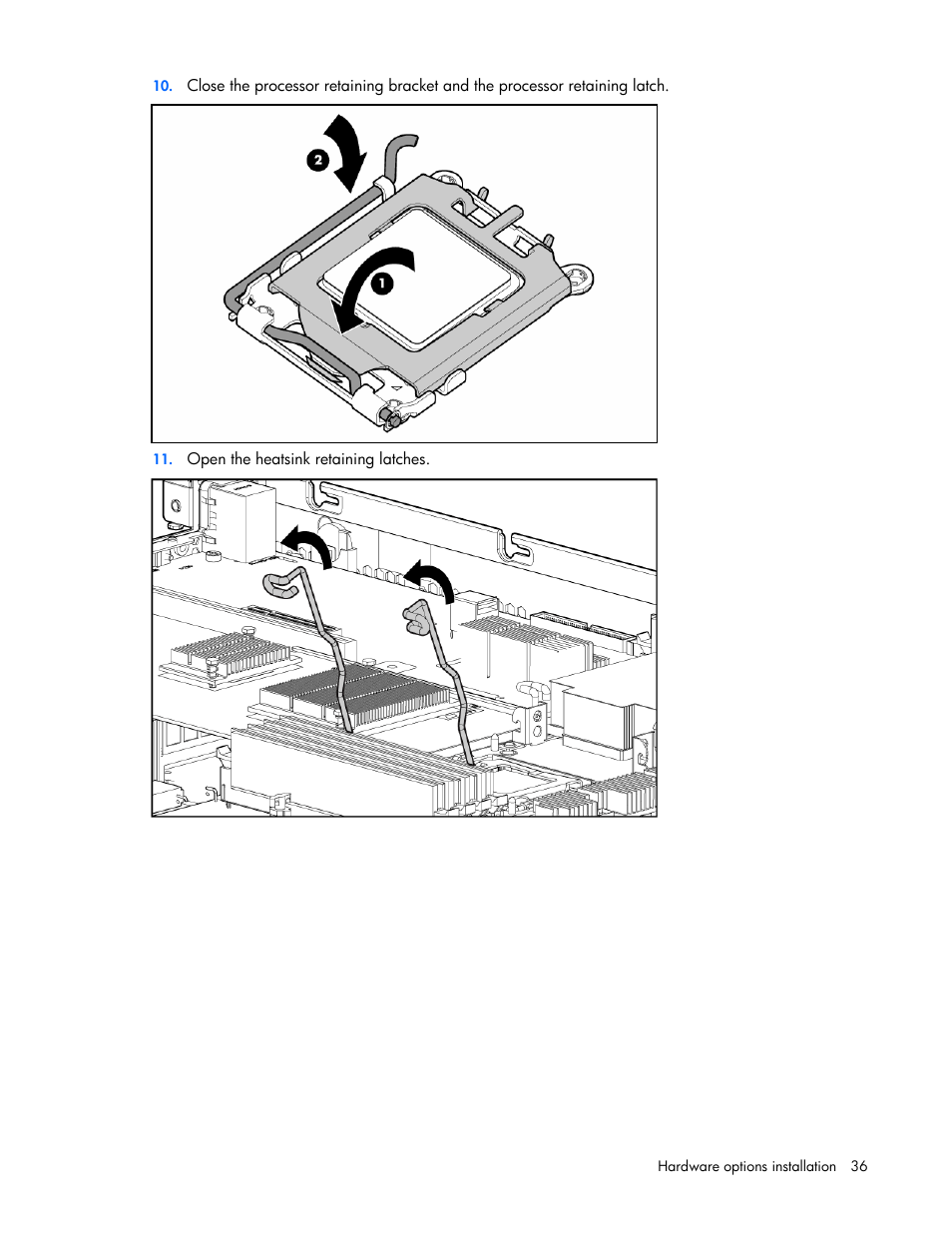 HP ProLiant DL365 G5 Server User Manual | Page 36 / 118