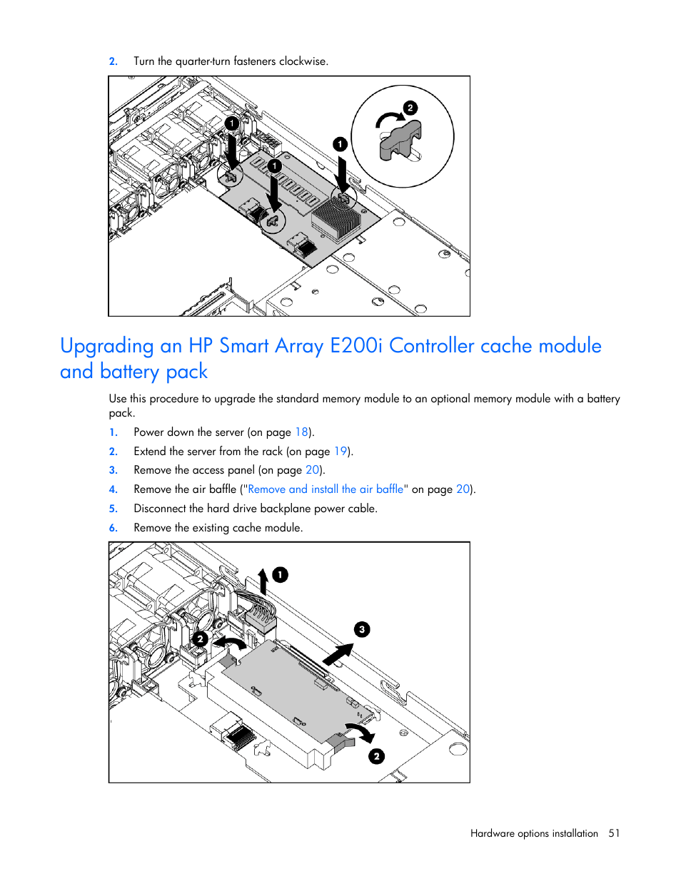 HP ProLiant DL365 G5 Server User Manual | Page 51 / 118