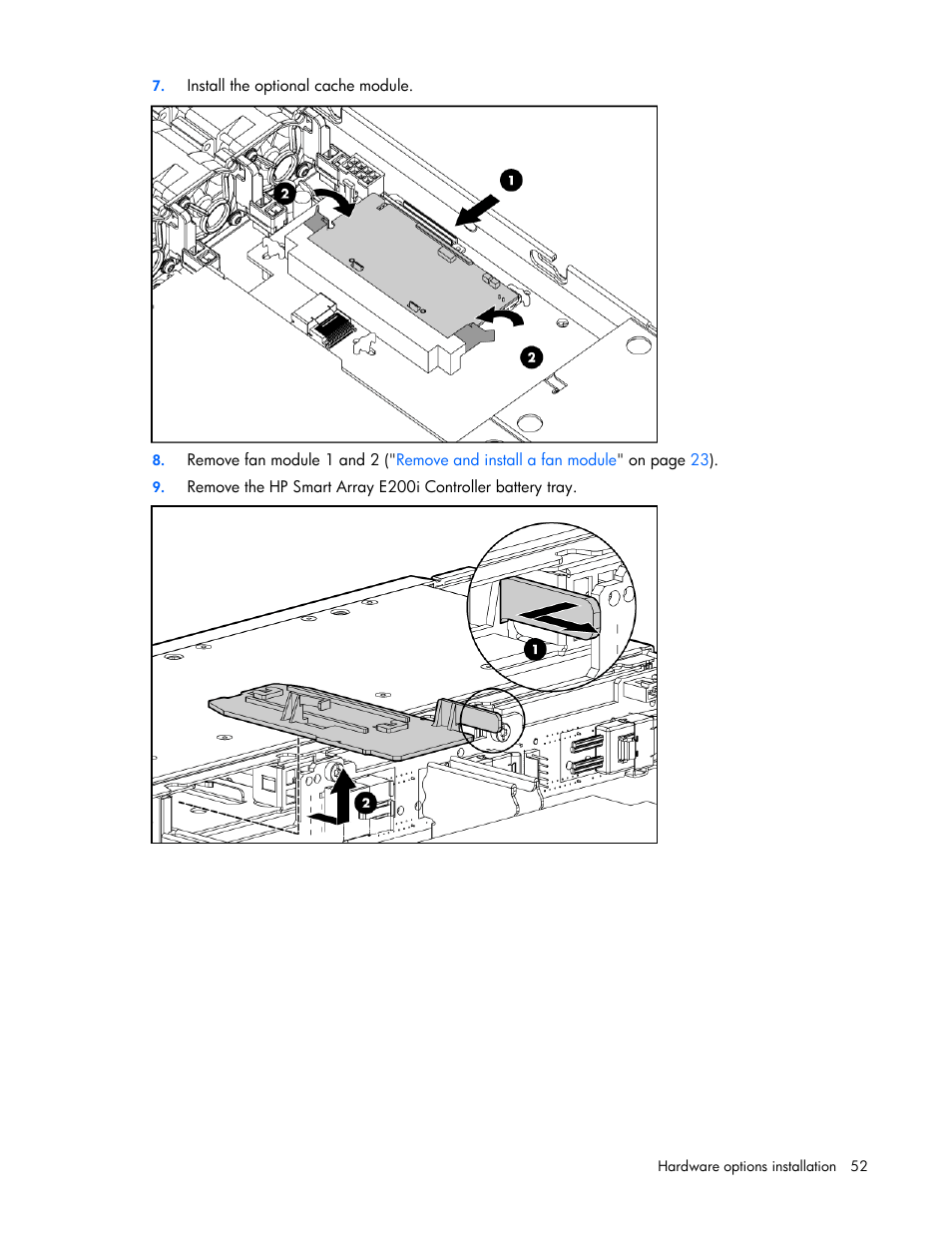 HP ProLiant DL365 G5 Server User Manual | Page 52 / 118