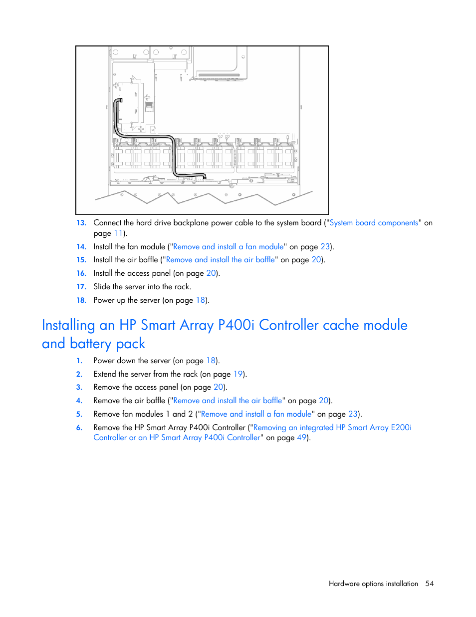 HP ProLiant DL365 G5 Server User Manual | Page 54 / 118