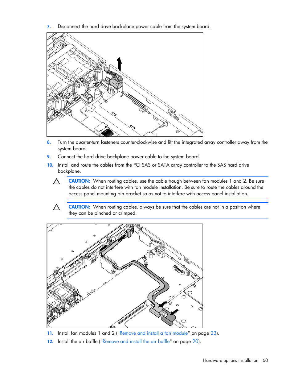 HP ProLiant DL365 G5 Server User Manual | Page 60 / 118