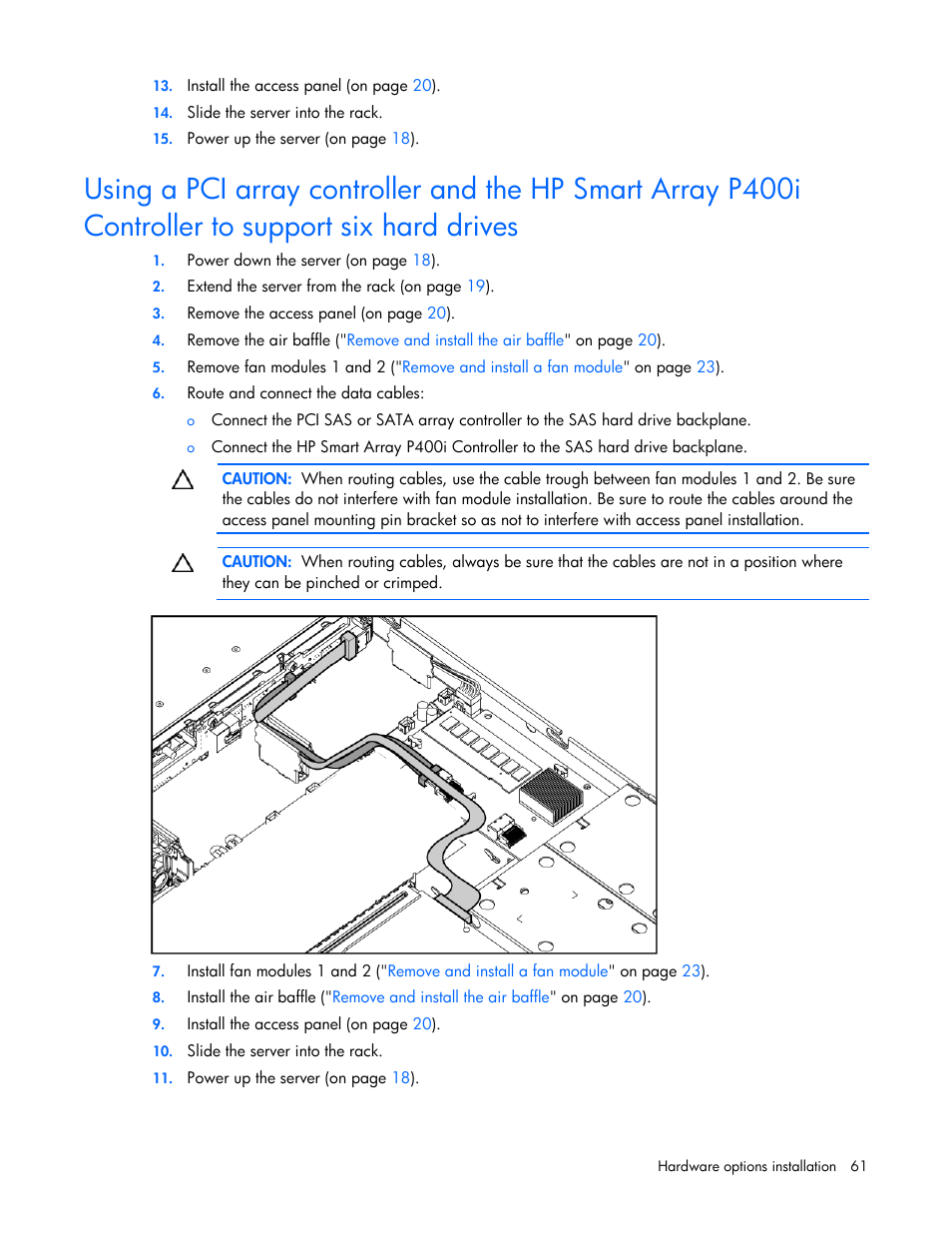 HP ProLiant DL365 G5 Server User Manual | Page 61 / 118