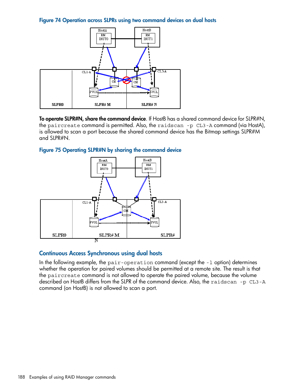 HP XP RAID Manager Software User Manual | Page 188 / 274