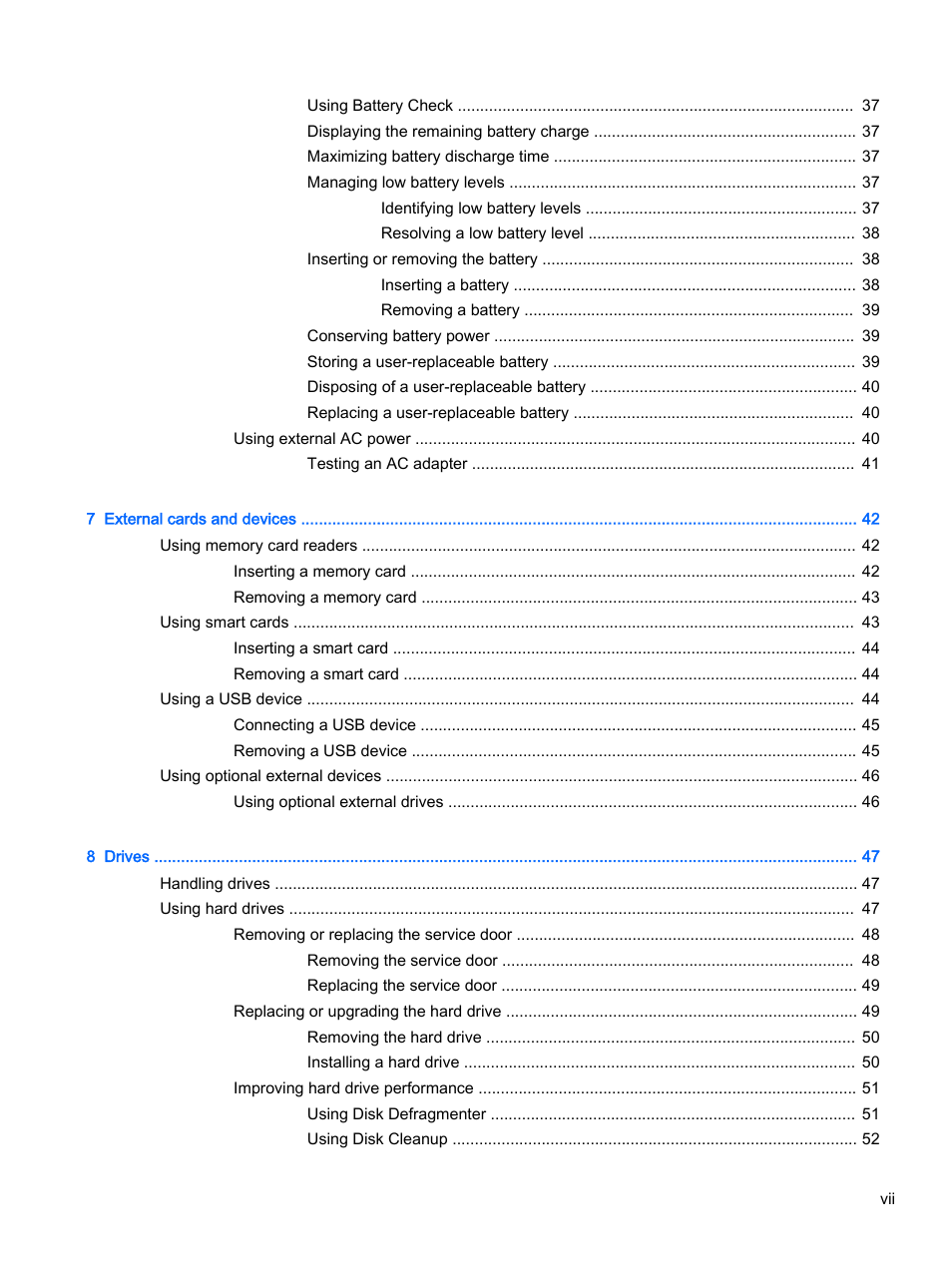 HP EliteBook 755 G2 Notebook PC User Manual | Page 7 / 101