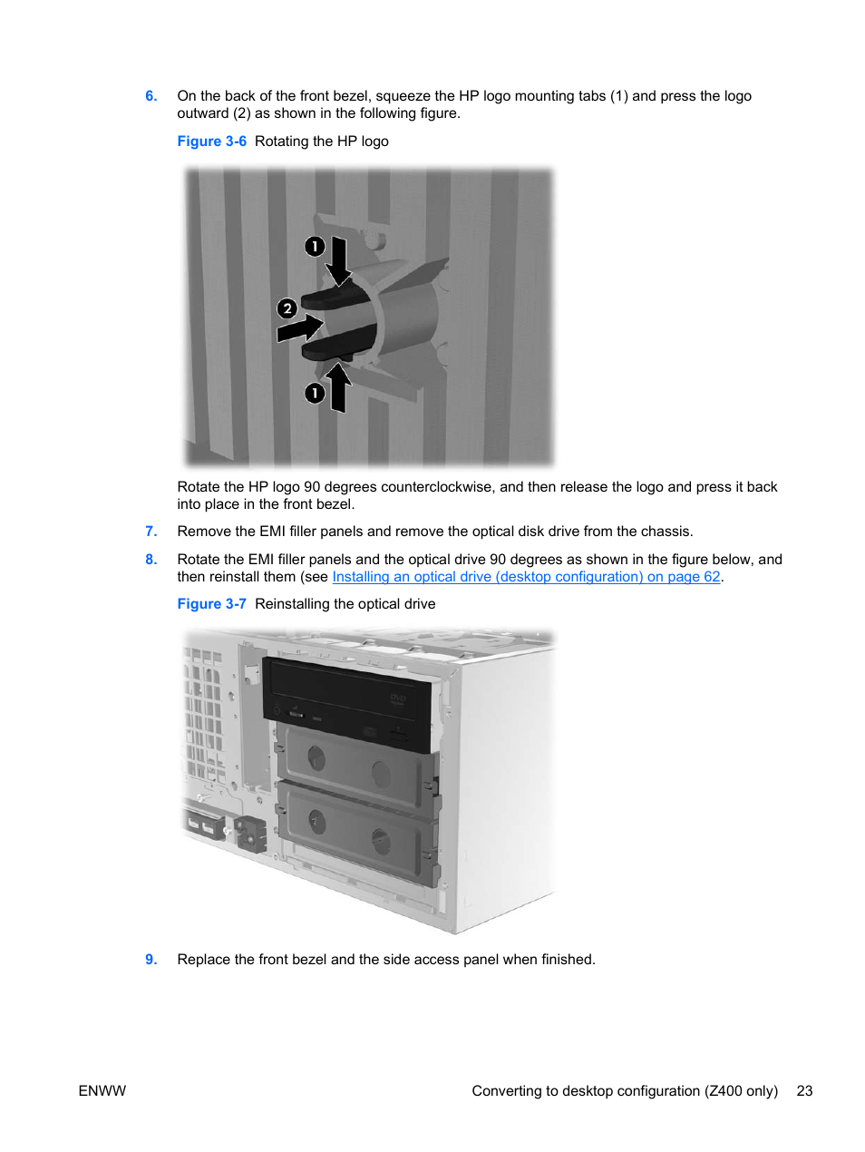 HP Z400 Workstation User Manual | Page 31 / 76