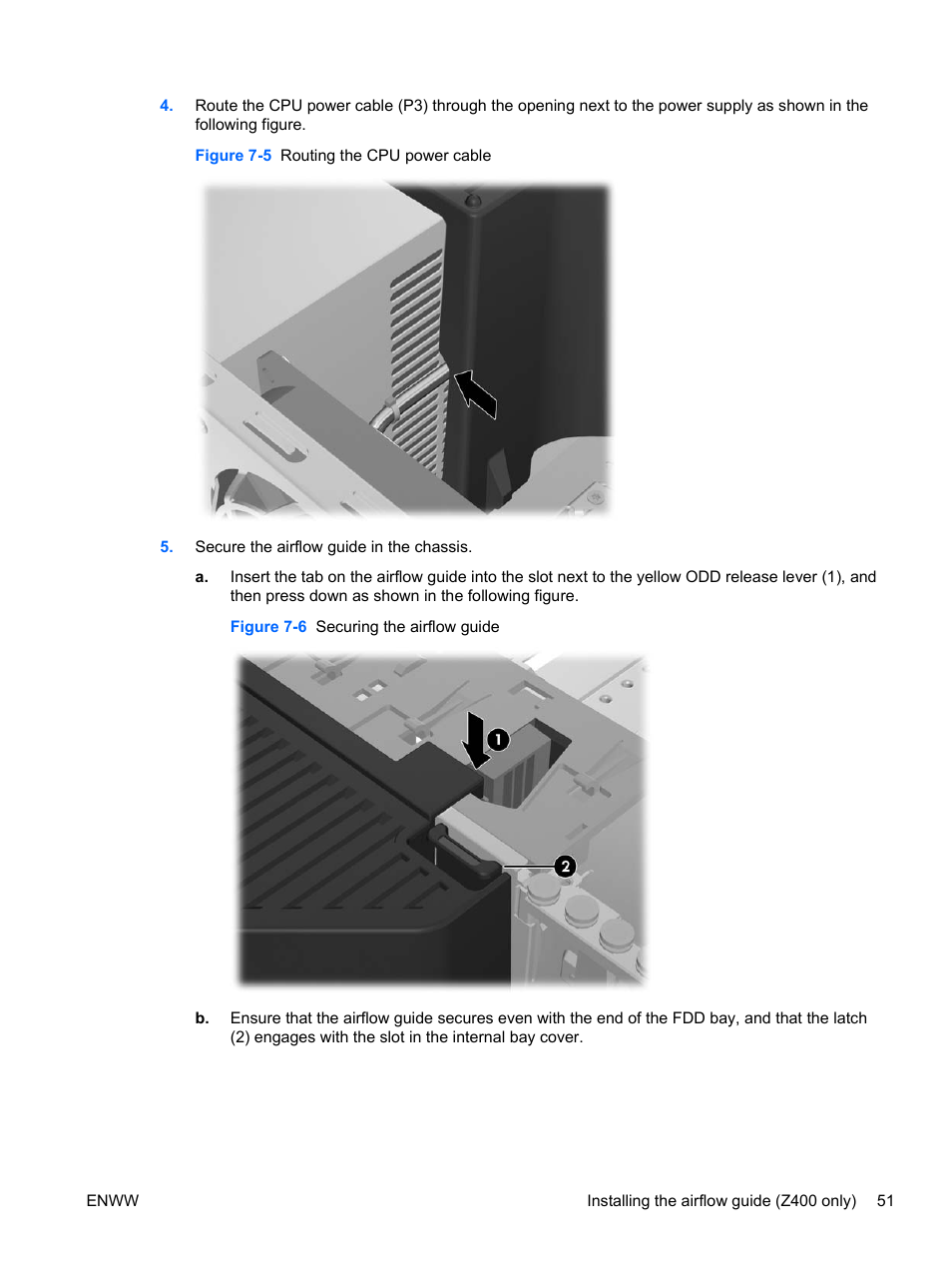 HP Z400 Workstation User Manual | Page 59 / 76