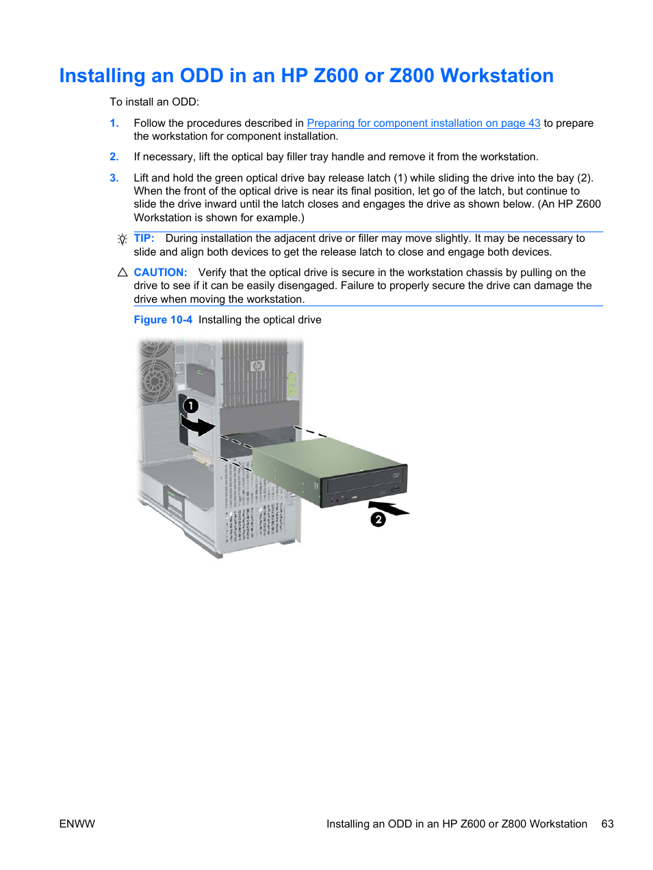 HP Z400 Workstation User Manual | Page 71 / 76
