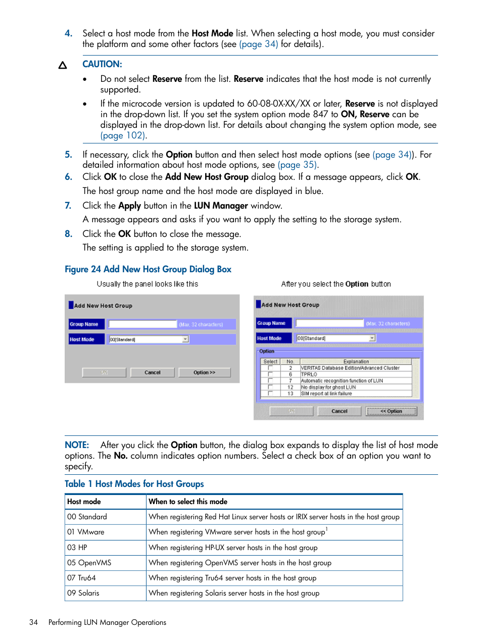 HP StorageWorks XP Remote Web Console Software User Manual | Page 34 / 108