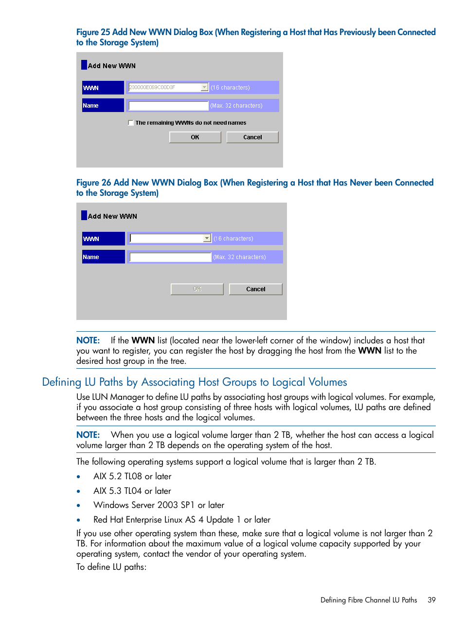 HP StorageWorks XP Remote Web Console Software User Manual | Page 39 / 108