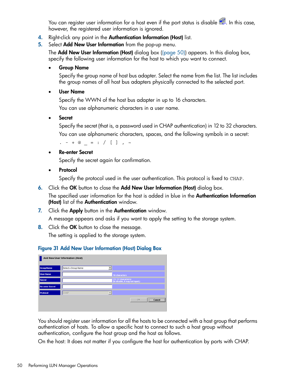 HP StorageWorks XP Remote Web Console Software User Manual | Page 50 / 108