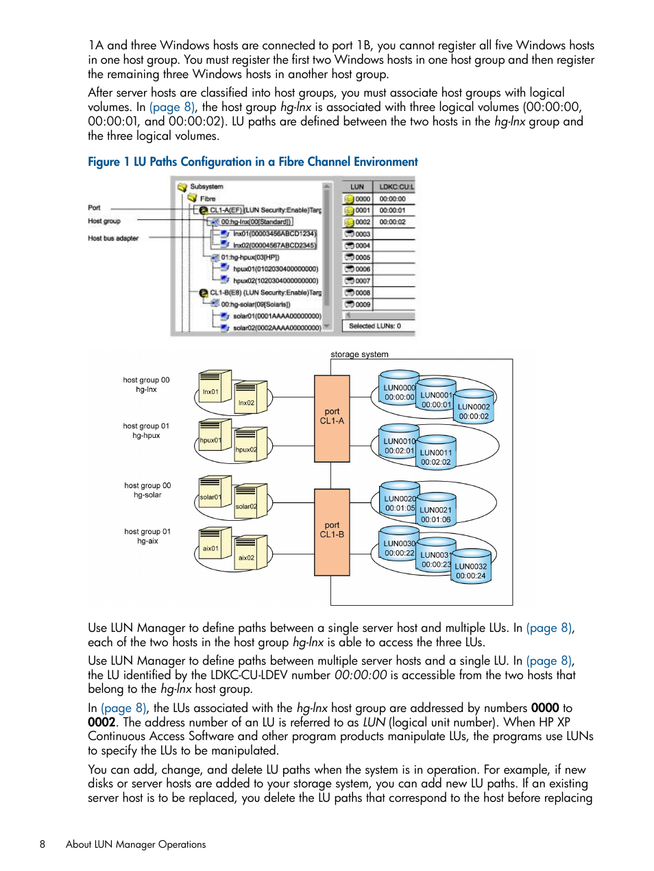 HP StorageWorks XP Remote Web Console Software User Manual | Page 8 / 108