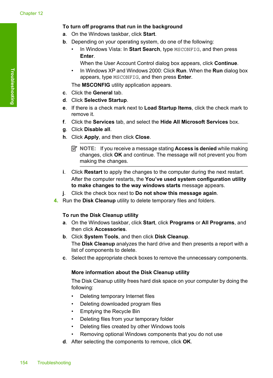 HP Deskjet F4240 All-in-One Printer User Manual | Page 157 / 227