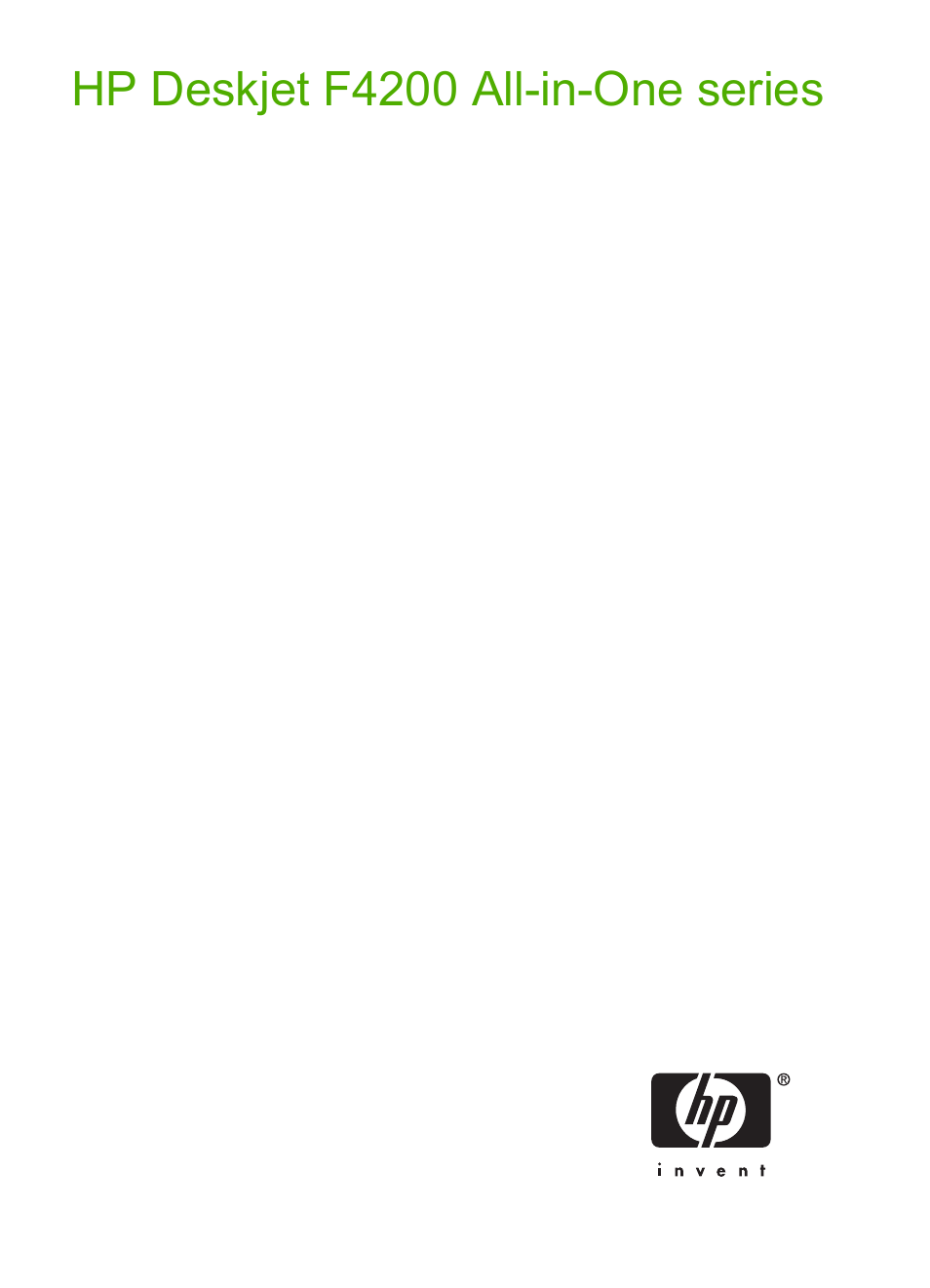 HP Deskjet F4240 All-in-One Printer User Manual | Page 2 / 227