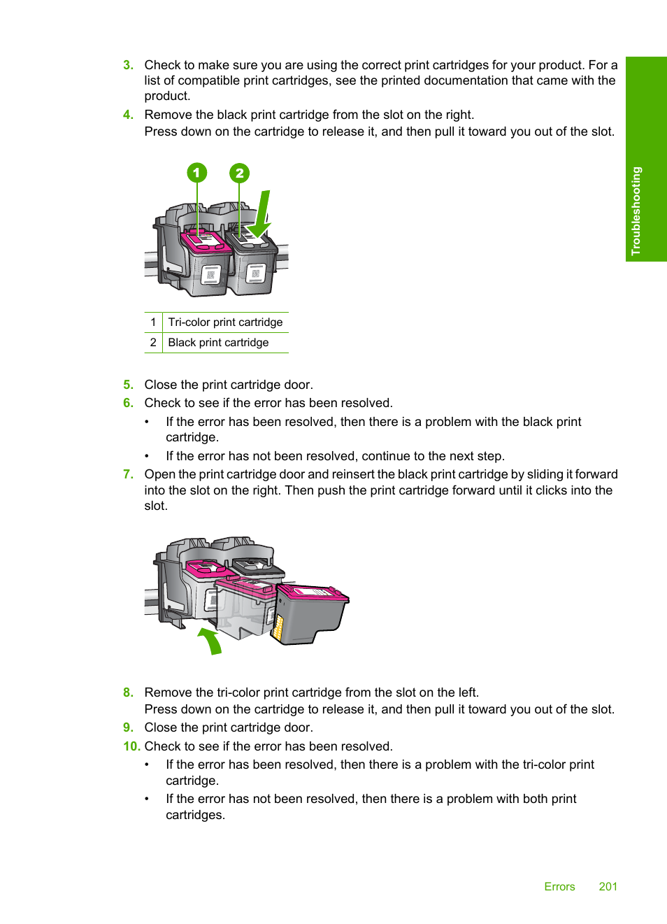 HP Deskjet F4240 All-in-One Printer User Manual | Page 204 / 227