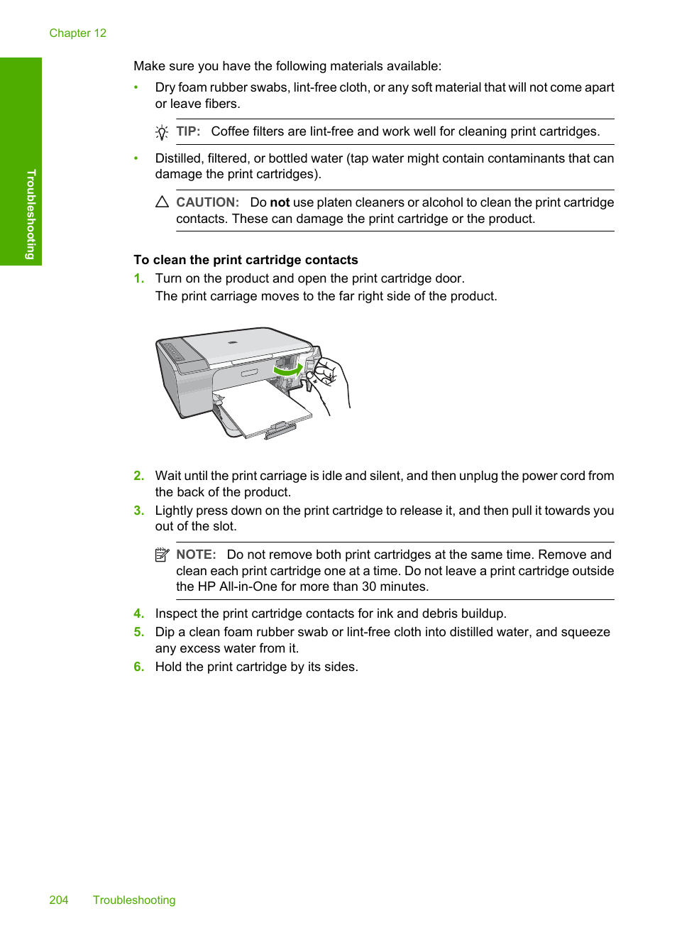 HP Deskjet F4240 All-in-One Printer User Manual | Page 207 / 227
