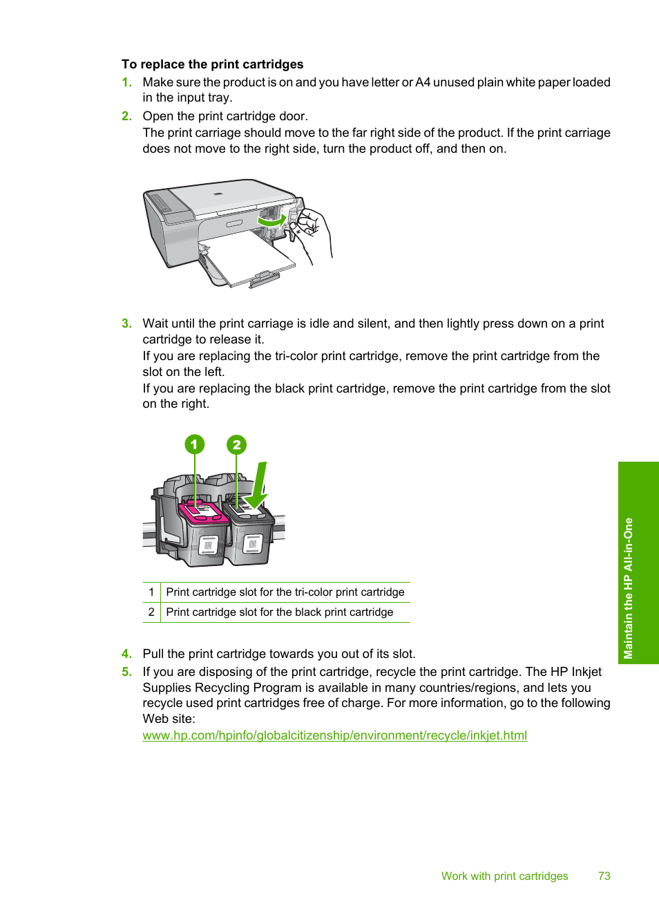 HP Deskjet F4240 All-in-One Printer User Manual | Page 76 / 227